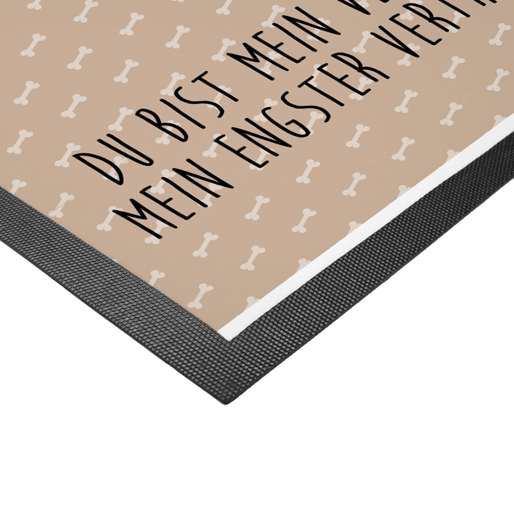 Fußmatte Hund Hundedame Hund, Hunde, Hundeliebe, Hundeglück, Liebe, Frauchen, Hundebesitzer,  Türvorleger, Schmutzmatte, Fußabtreter, Matte, Schmutzfänger, Fußabstreifer, Schmutzfangmatte, Türmatte, Motivfußmatte,  Haustürmatte, Vorleger  Hund, Hundemotiv, Haustier, Hunderasse, Tierliebhaber, Hundebesitzer, Sprüche