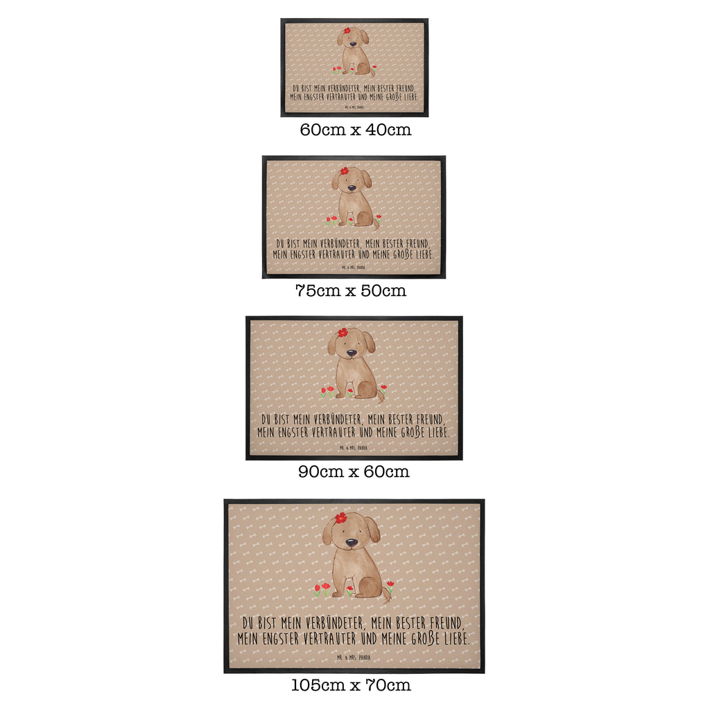 Fußmatte Hund Hundedame Hund, Hunde, Hundeliebe, Hundeglück, Liebe, Frauchen, Hundebesitzer,  Türvorleger, Schmutzmatte, Fußabtreter, Matte, Schmutzfänger, Fußabstreifer, Schmutzfangmatte, Türmatte, Motivfußmatte,  Haustürmatte, Vorleger  Hund, Hundemotiv, Haustier, Hunderasse, Tierliebhaber, Hundebesitzer, Sprüche