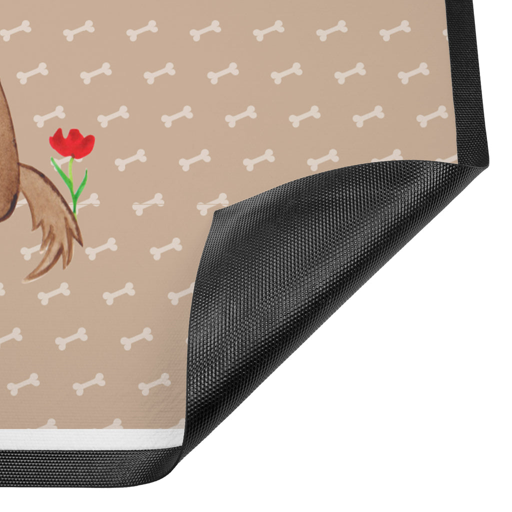 Fußmatte Hund Hundedame Hund, Hunde, Hundeliebe, Hundeglück, Liebe, Frauchen, Hundebesitzer,  Türvorleger, Schmutzmatte, Fußabtreter, Matte, Schmutzfänger, Fußabstreifer, Schmutzfangmatte, Türmatte, Motivfußmatte,  Haustürmatte, Vorleger  Hund, Hundemotiv, Haustier, Hunderasse, Tierliebhaber, Hundebesitzer, Sprüche