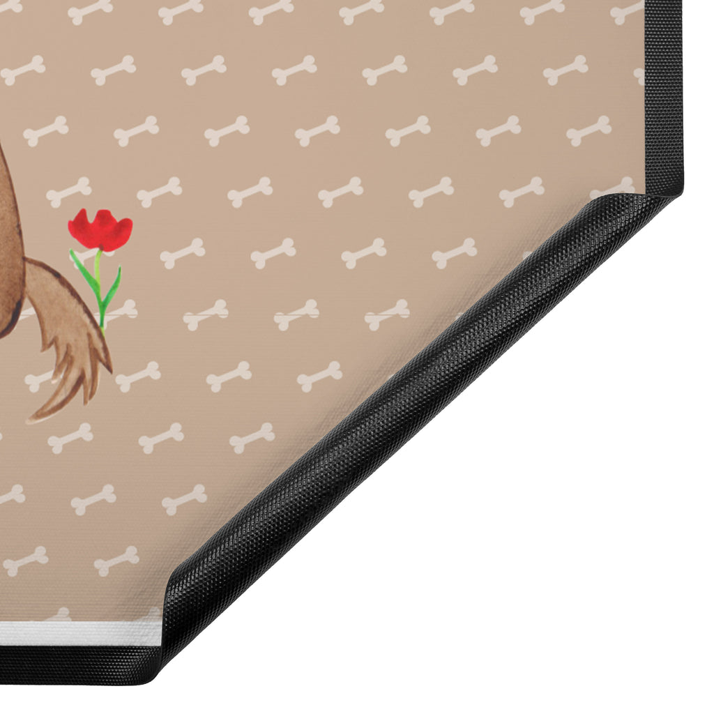 Fußmatte Hund Hundedame Hund, Hunde, Hundeliebe, Hundeglück, Liebe, Frauchen, Hundebesitzer,  Türvorleger, Schmutzmatte, Fußabtreter, Matte, Schmutzfänger, Fußabstreifer, Schmutzfangmatte, Türmatte, Motivfußmatte,  Haustürmatte, Vorleger  Hund, Hundemotiv, Haustier, Hunderasse, Tierliebhaber, Hundebesitzer, Sprüche