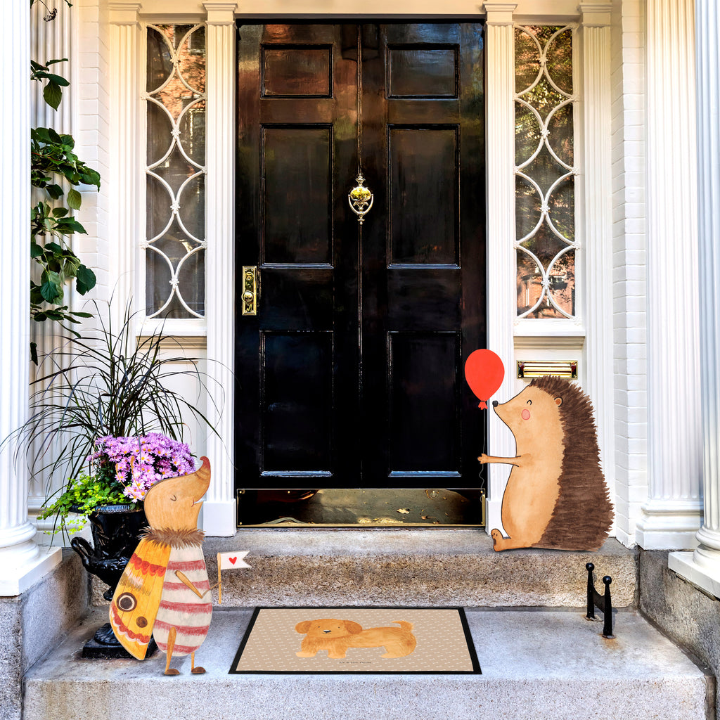 Fußmatte Hund flauschig Hund, Hunde, Frauchen, Hundemama, Hundebesitzer, Hundeliebe Türvorleger, Schmutzmatte, Fußabtreter, Matte, Schmutzfänger, Fußabstreifer, Schmutzfangmatte, Türmatte, Motivfußmatte,  Haustürmatte, Vorleger  Hund, Hundemotiv, Haustier, Hunderasse, Tierliebhaber, Hundebesitzer, Sprüche