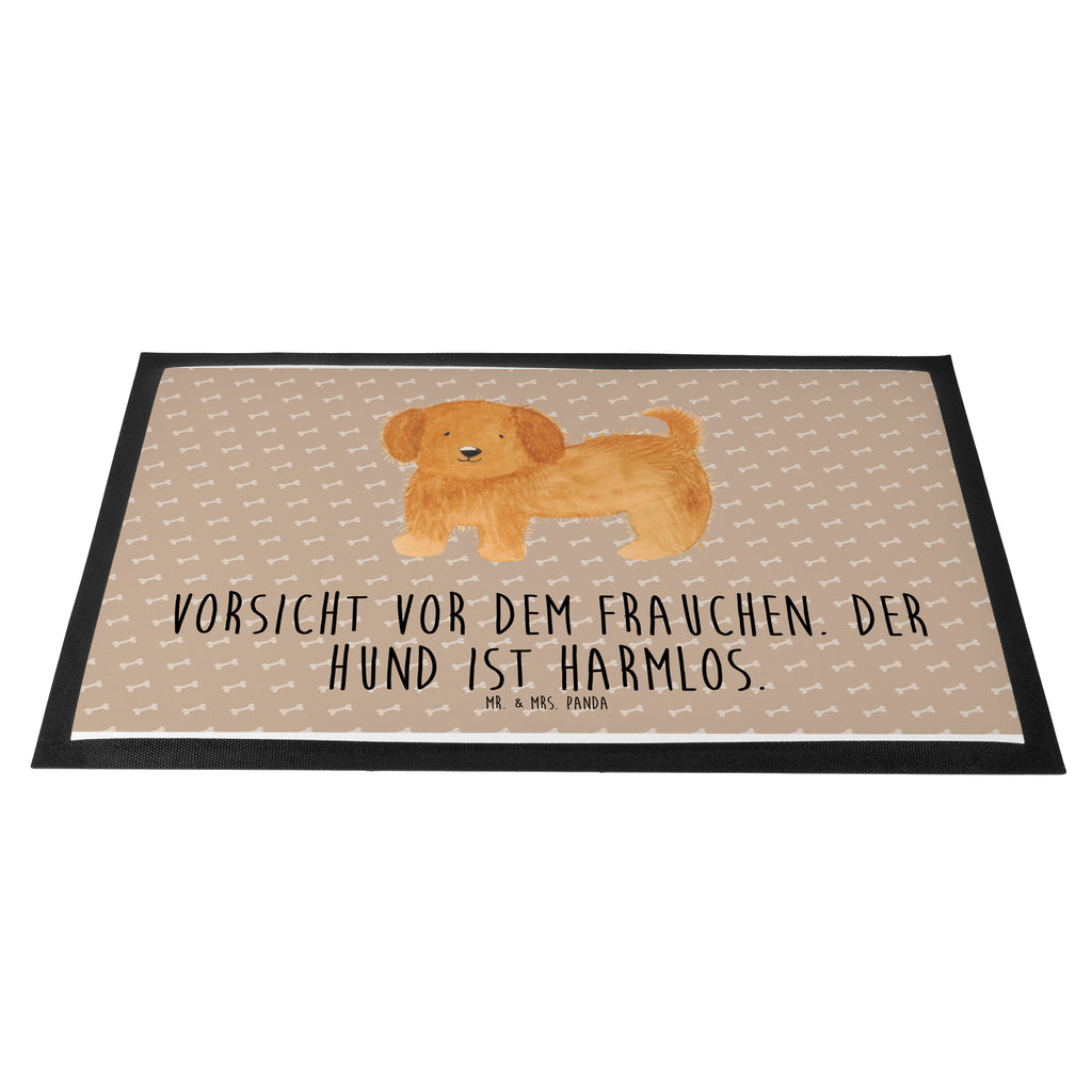Fußmatte Hund flauschig Hund, Hunde, Frauchen, Hundemama, Hundebesitzer, Hundeliebe Türvorleger, Schmutzmatte, Fußabtreter, Matte, Schmutzfänger, Fußabstreifer, Schmutzfangmatte, Türmatte, Motivfußmatte,  Haustürmatte, Vorleger  Hund, Hundemotiv, Haustier, Hunderasse, Tierliebhaber, Hundebesitzer, Sprüche