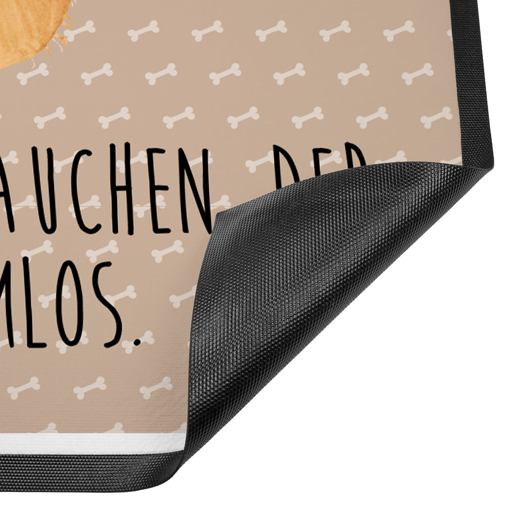 Fußmatte Hund flauschig Hund, Hunde, Frauchen, Hundemama, Hundebesitzer, Hundeliebe Türvorleger, Schmutzmatte, Fußabtreter, Matte, Schmutzfänger, Fußabstreifer, Schmutzfangmatte, Türmatte, Motivfußmatte,  Haustürmatte, Vorleger  Hund, Hundemotiv, Haustier, Hunderasse, Tierliebhaber, Hundebesitzer, Sprüche