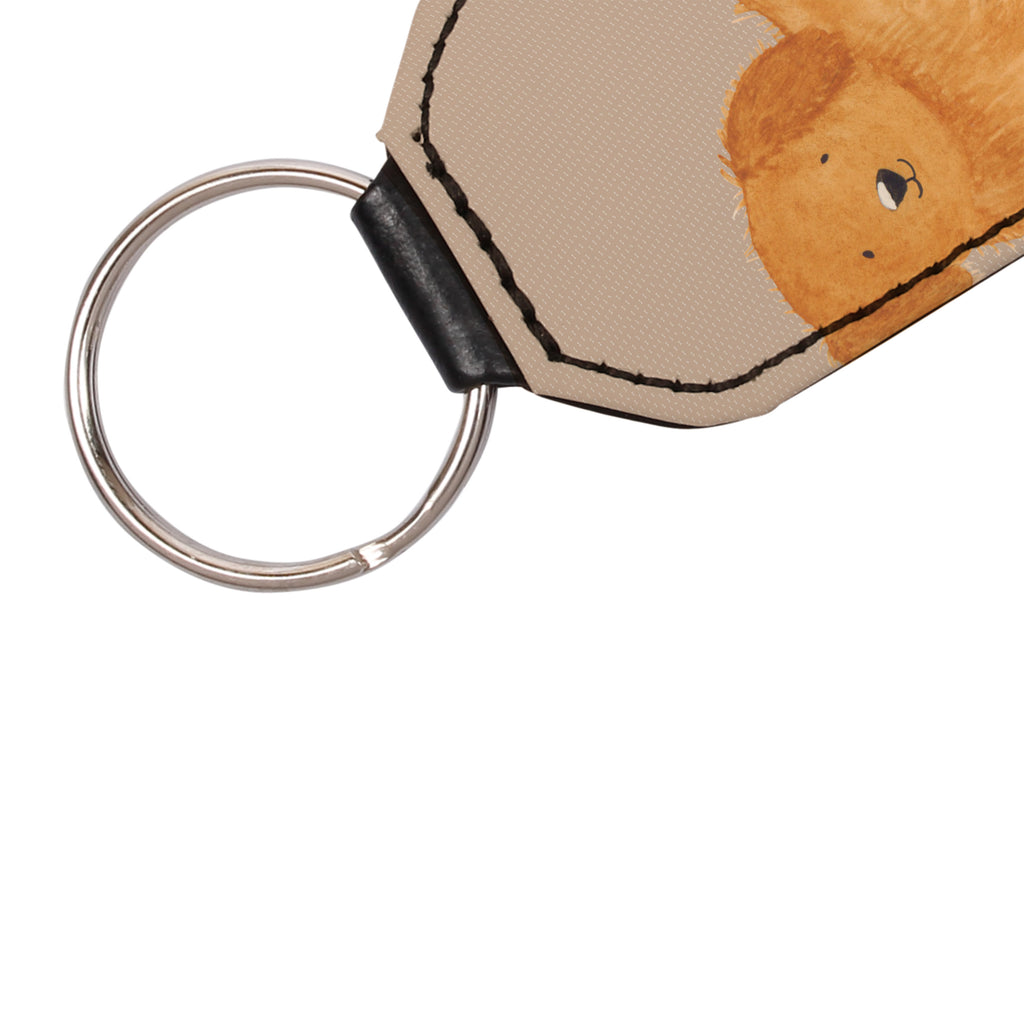 Rechteckig Schlüsselanhänger Hund flauschig Schlüsselanhänger, Anhänger, Taschenanhänger, Glücksbringer, Schutzengel, Hund, Hundemotiv, Haustier, Hunderasse, Tierliebhaber, Hundebesitzer, Sprüche, Hunde, Frauchen, Hundemama, Hundeliebe