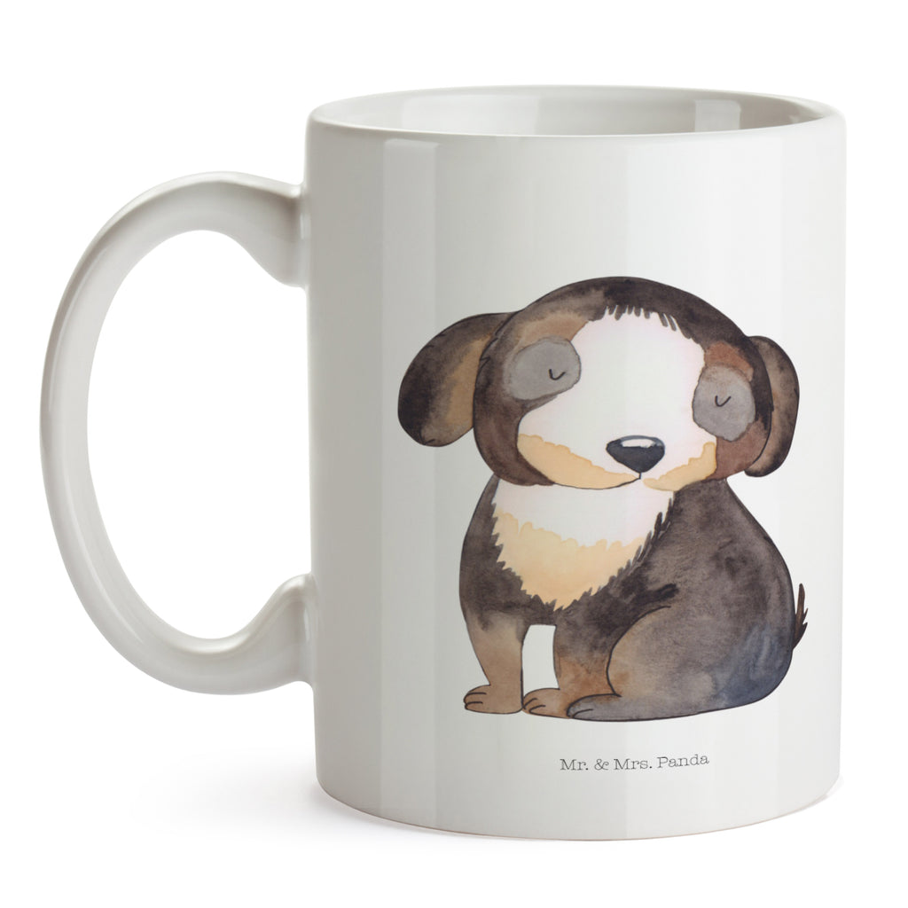 Tasse Hund entspannt Hund, schwarzer Hund, Hundeliebe, Liebe, Hundeglück Becher, Kaffeetasse, Kaffeebecher, Tee, Frühstück, Büro  Hund, Hundemotiv, Haustier, Hunderasse, Tierliebhaber, Hundebesitzer, Sprüche