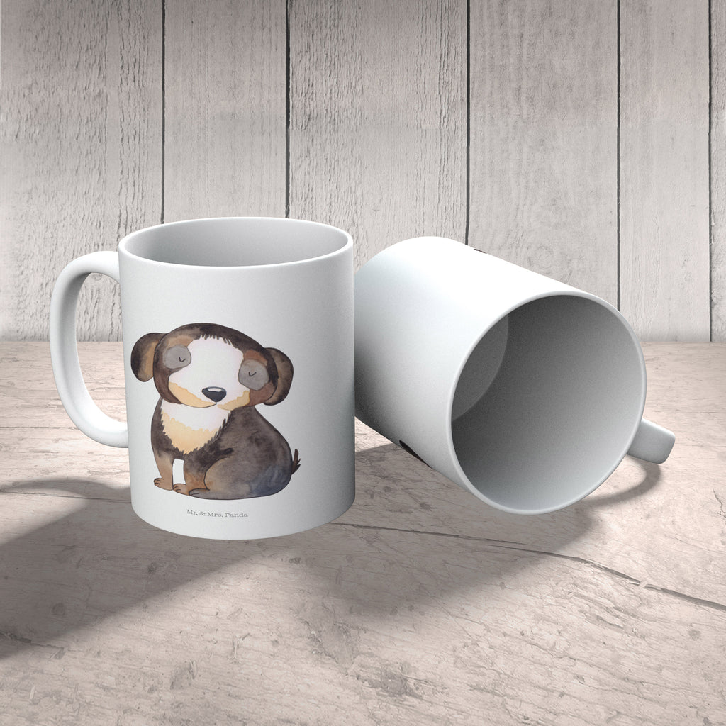 Tasse Hund entspannt Hund, schwarzer Hund, Hundeliebe, Liebe, Hundeglück Becher, Kaffeetasse, Kaffeebecher, Tee, Frühstück, Büro  Hund, Hundemotiv, Haustier, Hunderasse, Tierliebhaber, Hundebesitzer, Sprüche