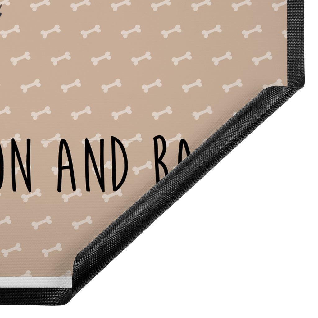 Fußmatte Hund entspannt Hund, schwarzer Hund, Hundeliebe, Liebe, Hundeglück Türvorleger, Schmutzmatte, Fußabtreter, Matte, Schmutzfänger, Fußabstreifer, Schmutzfangmatte, Türmatte, Motivfußmatte,  Haustürmatte, Vorleger  Hund, Hundemotiv, Haustier, Hunderasse, Tierliebhaber, Hundebesitzer, Sprüche