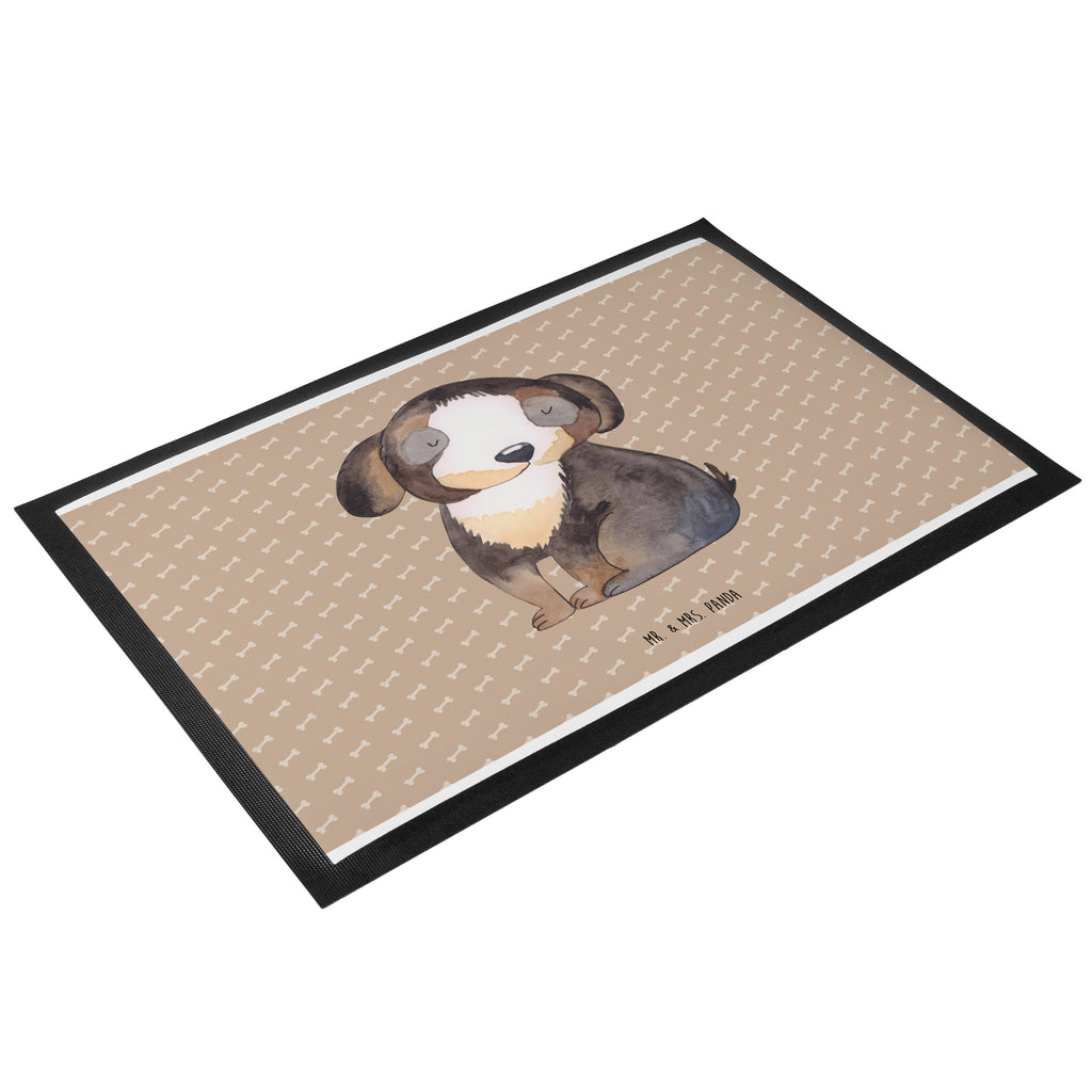 Fußmatte Hund entspannt Hund, schwarzer Hund, Hundeliebe, Liebe, Hundeglück Türvorleger, Schmutzmatte, Fußabtreter, Matte, Schmutzfänger, Fußabstreifer, Schmutzfangmatte, Türmatte, Motivfußmatte,  Haustürmatte, Vorleger  Hund, Hundemotiv, Haustier, Hunderasse, Tierliebhaber, Hundebesitzer, Sprüche