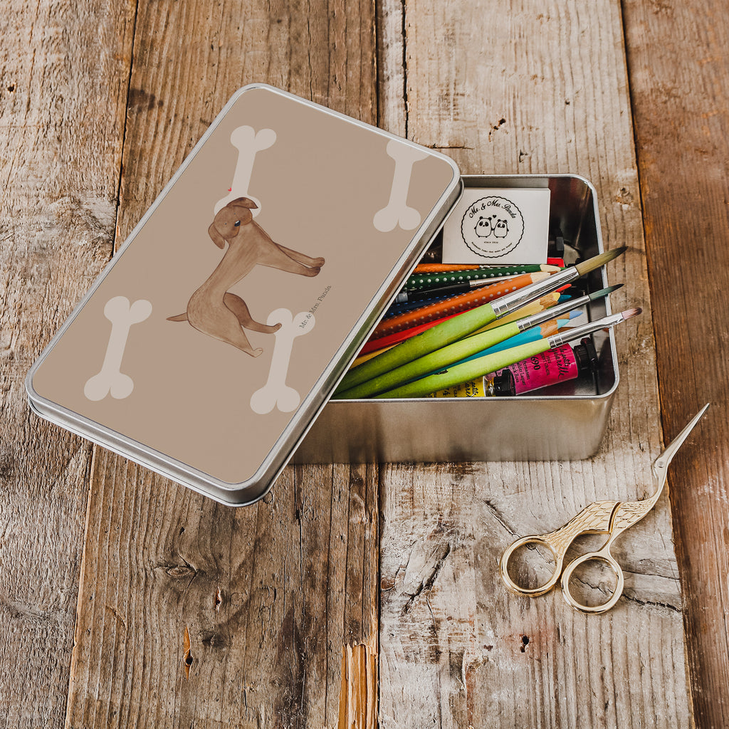 Metalldose rechteckig Hund Dogge Blechdose, Metalldose, Blechbox, Container, Keksdose, Vorratsdose, Vorratsbox, Döschen, Versperbox, Vesperdose, Aufbewahrungsdose, Aufbewahrungsbox, Aluminiumdose, Dose, Hund, Hundemotiv, Haustier, Hunderasse, Tierliebhaber, Hundebesitzer, Sprüche, Hunde, Dogge, Deutsche Dogge, Great Dane