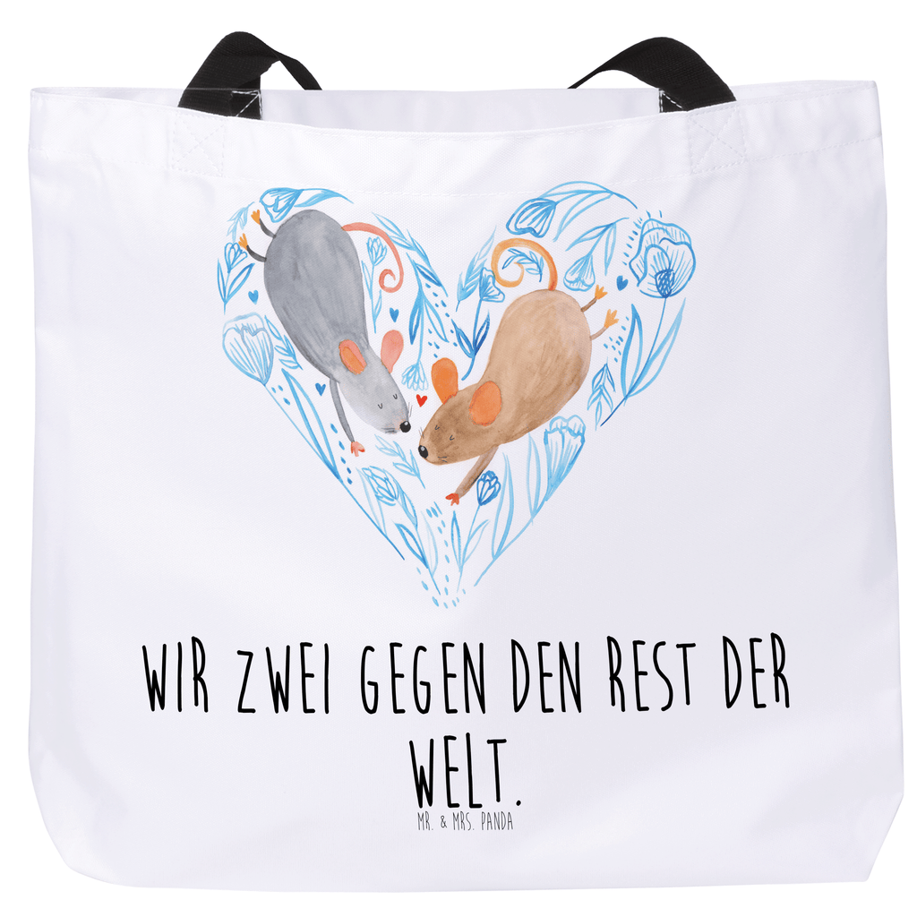 Shopper Mäuse Herz Beutel, Einkaufstasche, Tasche, Strandtasche, Einkaufsbeutel, Shopper, Schultasche, Freizeittasche, Tragebeutel, Schulbeutel, Alltagstasche, Liebe, Partner, Freund, Freundin, Ehemann, Ehefrau, Heiraten, Verlobung, Heiratsantrag, Liebesgeschenk, Jahrestag, Hocheitstag, Maus, Mäuse, Liebesbotschaft, Liebesbeweis, Hochzeit, Lieblingsmensch, Gemeinsamkeit, Love, Geschenk für zwei