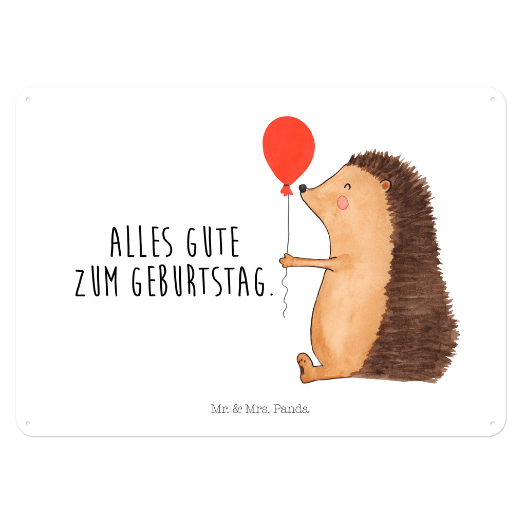 Blechschild Igel mit Luftballon Igel, Geburtstag, Herzlichen Glückwunsch, Glückwunsch, Geburtstagskind, Ballon, Happy Birthday Blechschild, Metallschild, Geschenk Schild, Schild, Magnet-Metall-Schild, Deko Schild, Wandschild, Wand-Dekoration, Türschild, Wandschild, Metallschild  süße Tiermotive, gute Laune, lustige Sprüche, Tiere