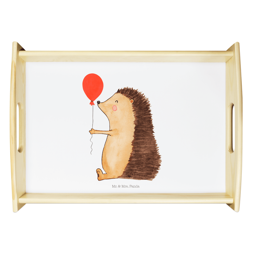 Serviertablett Igel mit Luftballon Tablett, Holztablett, Küchentablett, Dekotablett, Frühstückstablett, Tiermotive, Gute Laune, lustige Sprüche, Tiere, Igel, Geburtstag, Herzlichen Glückwunsch, Glückwunsch, Geburtstagskind, Ballon, Happy Birthday
