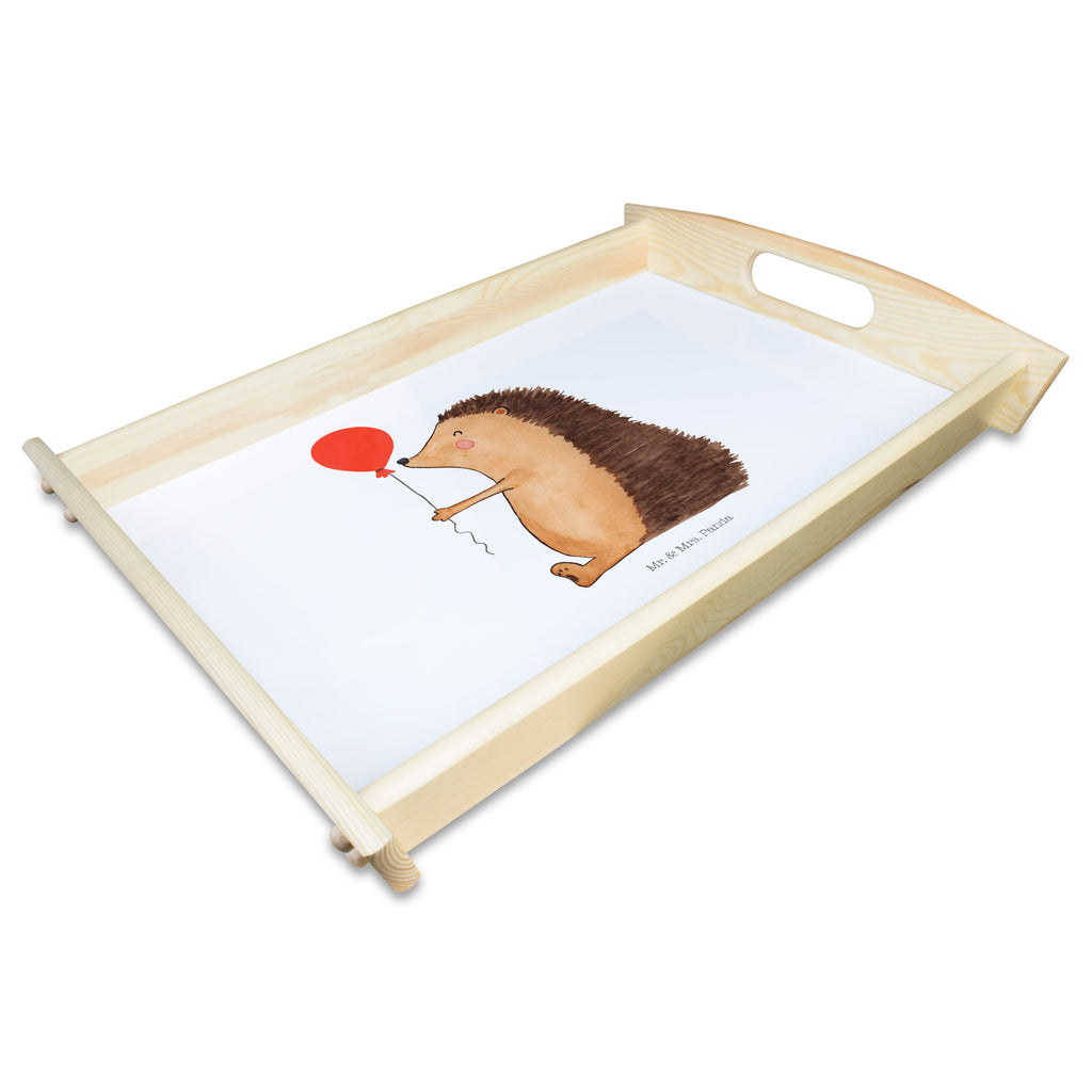 Serviertablett Igel mit Luftballon Tablett, Holztablett, Küchentablett, Dekotablett, Frühstückstablett, Tiermotive, Gute Laune, lustige Sprüche, Tiere, Igel, Geburtstag, Herzlichen Glückwunsch, Glückwunsch, Geburtstagskind, Ballon, Happy Birthday