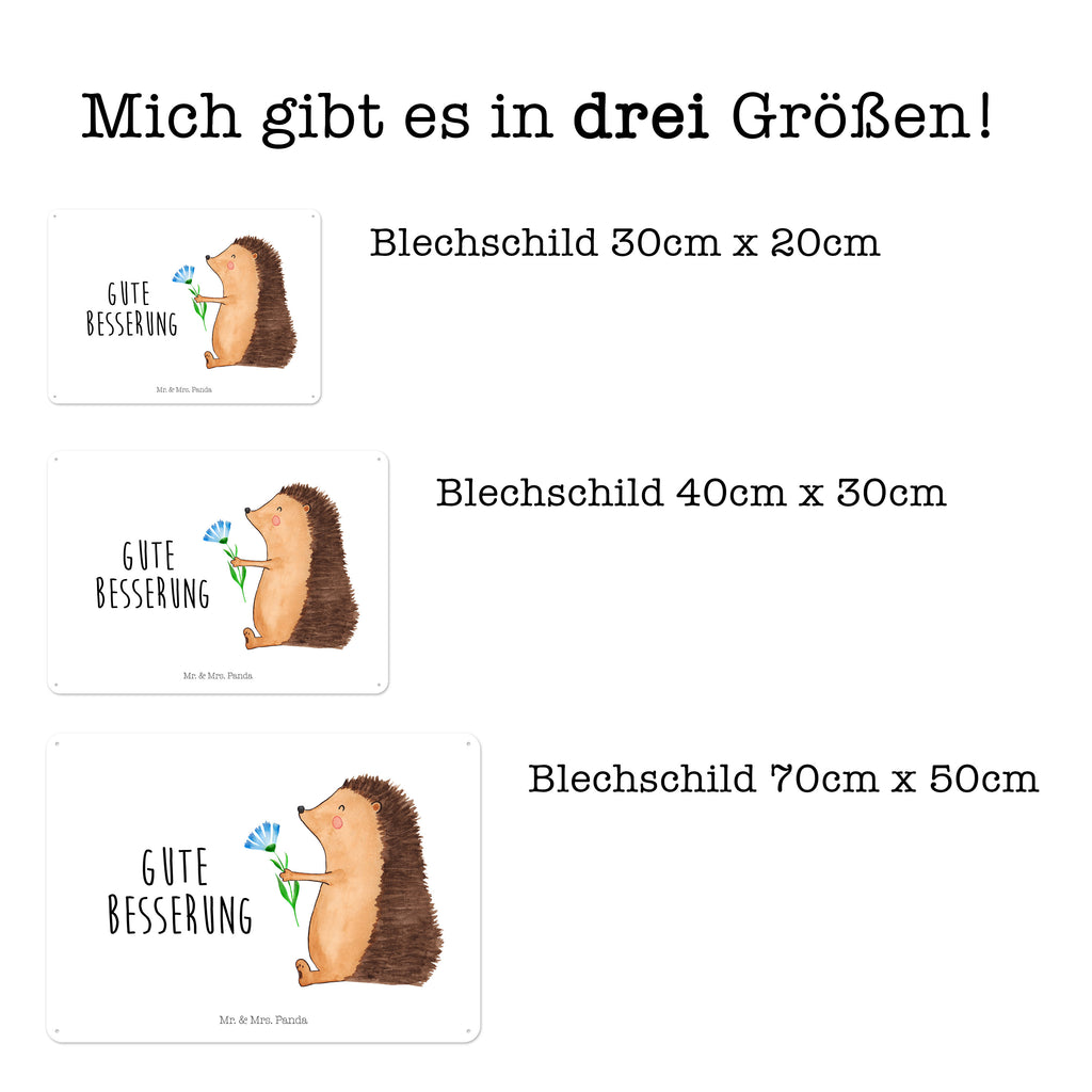 Blechschild Igel mit Blume Igel, Gute Besserung, Genesungswünsche, Krankheit, Krankenhaus, krank, Besuch Blechschild, Metallschild, Geschenk Schild, Schild, Magnet-Metall-Schild, Deko Schild, Wandschild, Wand-Dekoration, Türschild, Wandschild, Metallschild  süße Tiermotive, gute Laune, lustige Sprüche, Tiere