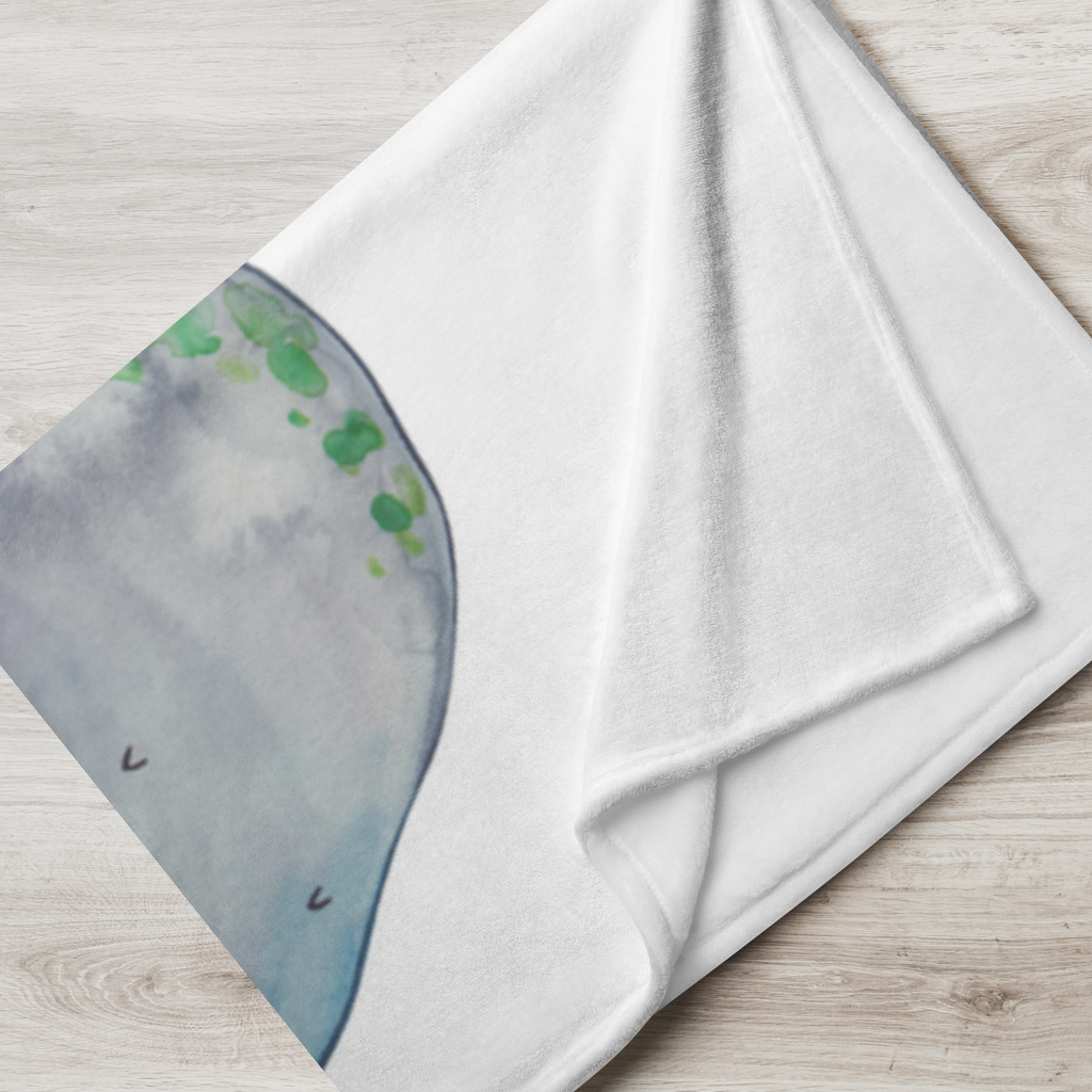 Babydecke Seekuh chillt Babydecke, Babygeschenk, Geschenk Geburt, Babyecke Kuscheldecke, Krabbeldecke, Meerestiere, Meer, Urlaub, Seekuh, Seekühe, Diät, Abnehmen, Zucker, Diätwahn, Essen, Süßigkeiten