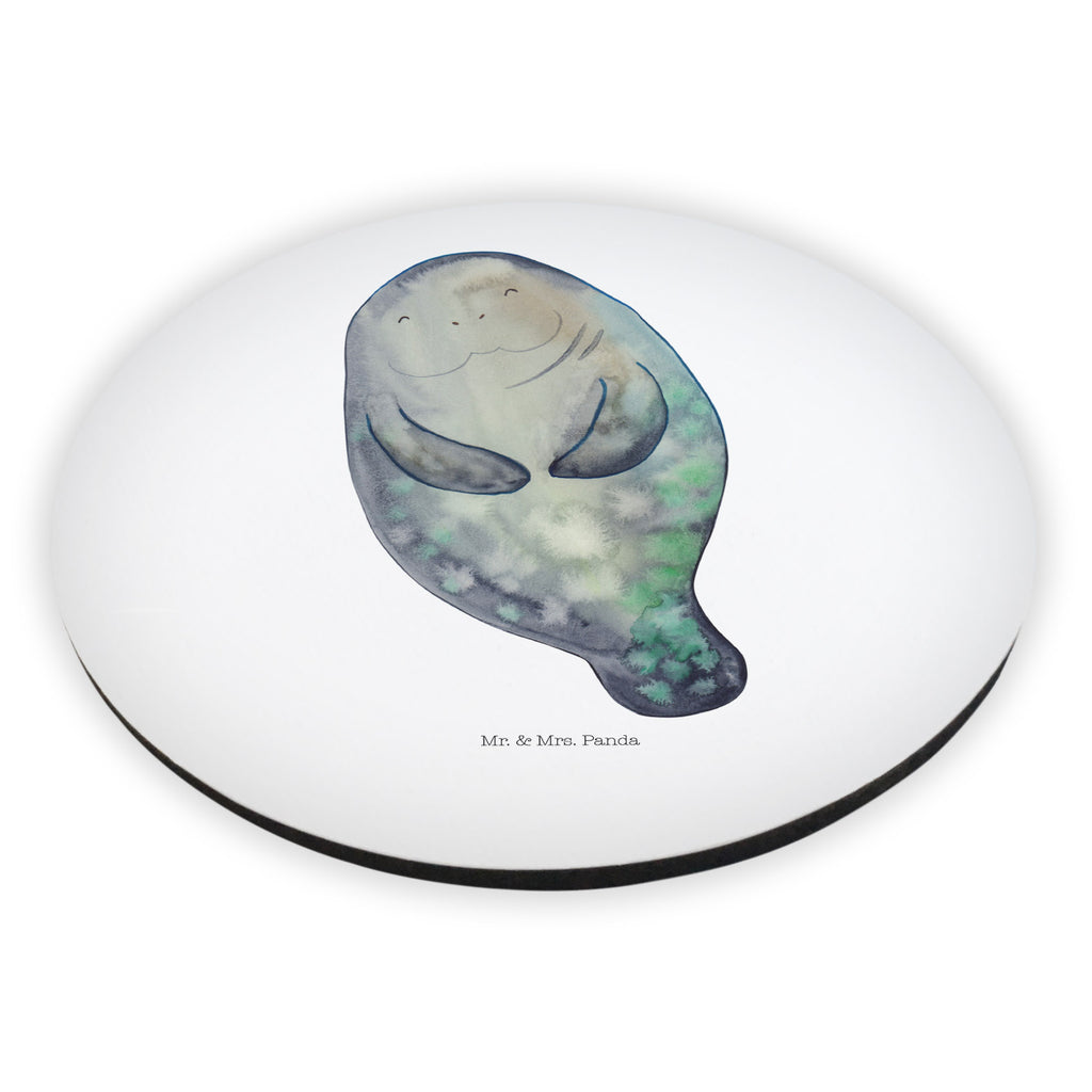 Rund Magnet Seekuh happy Kühlschrankmagnet, Pinnwandmagnet, Souvenir Magnet, Motivmagnete, Dekomagnet, Whiteboard Magnet, Notiz Magnet, Kühlschrank Dekoration, Meerestiere, Meer, Urlaub, Seekuh, Seekühe, Selbstliebe, Respekt, Neuanfang, Neustart, Achtsamkeit, Zufrieden, Liebeskummer, Freundin