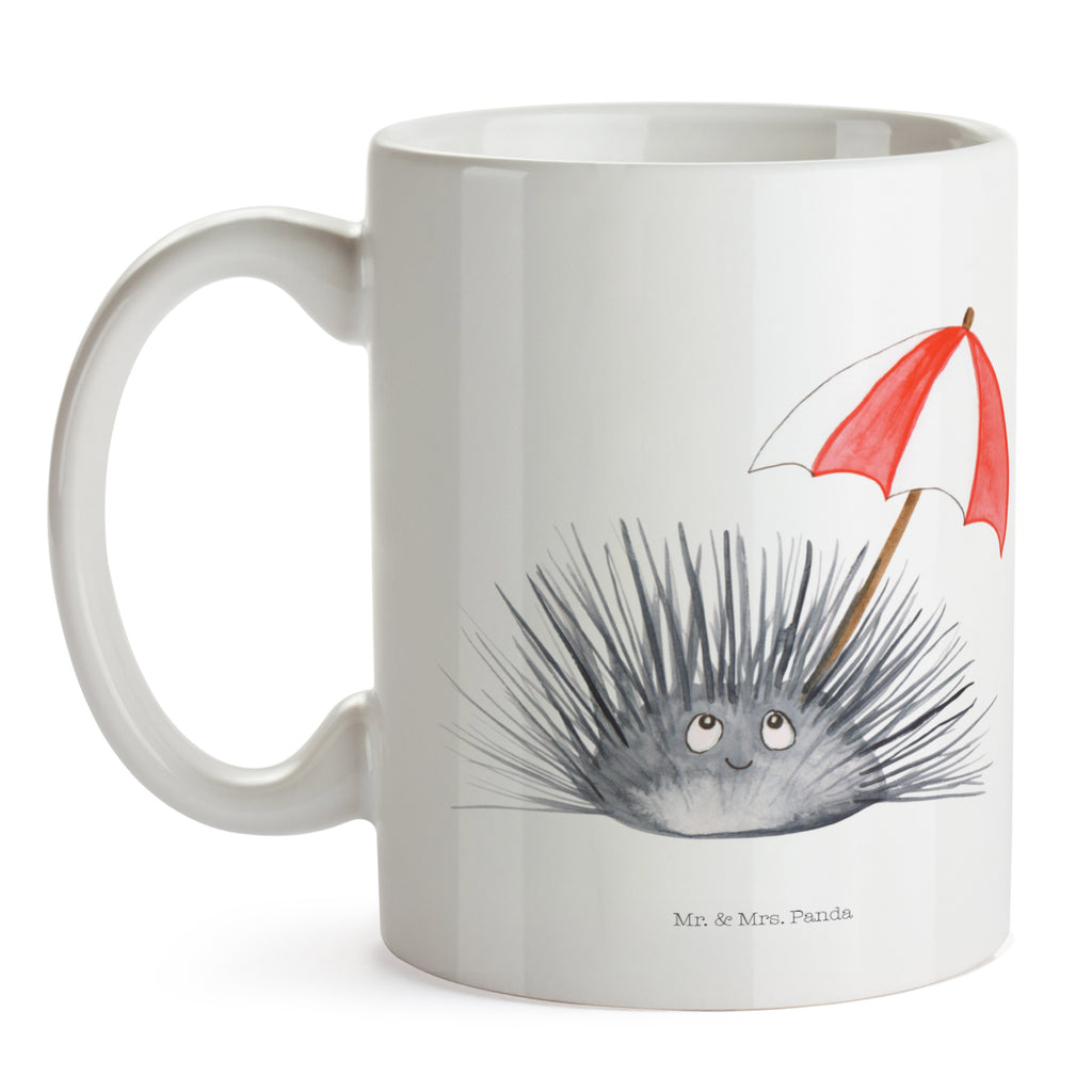 Tasse Seeigel Seeigel, Achtsamkeit, Selbstakzeptanz, Selbstliebe, Hier und Jetzt, Leben, Lebe Becher, Kaffeetasse, Kaffeebecher, Tee, Frühstück, Büro  Meerestiere, Meer, Urlaub