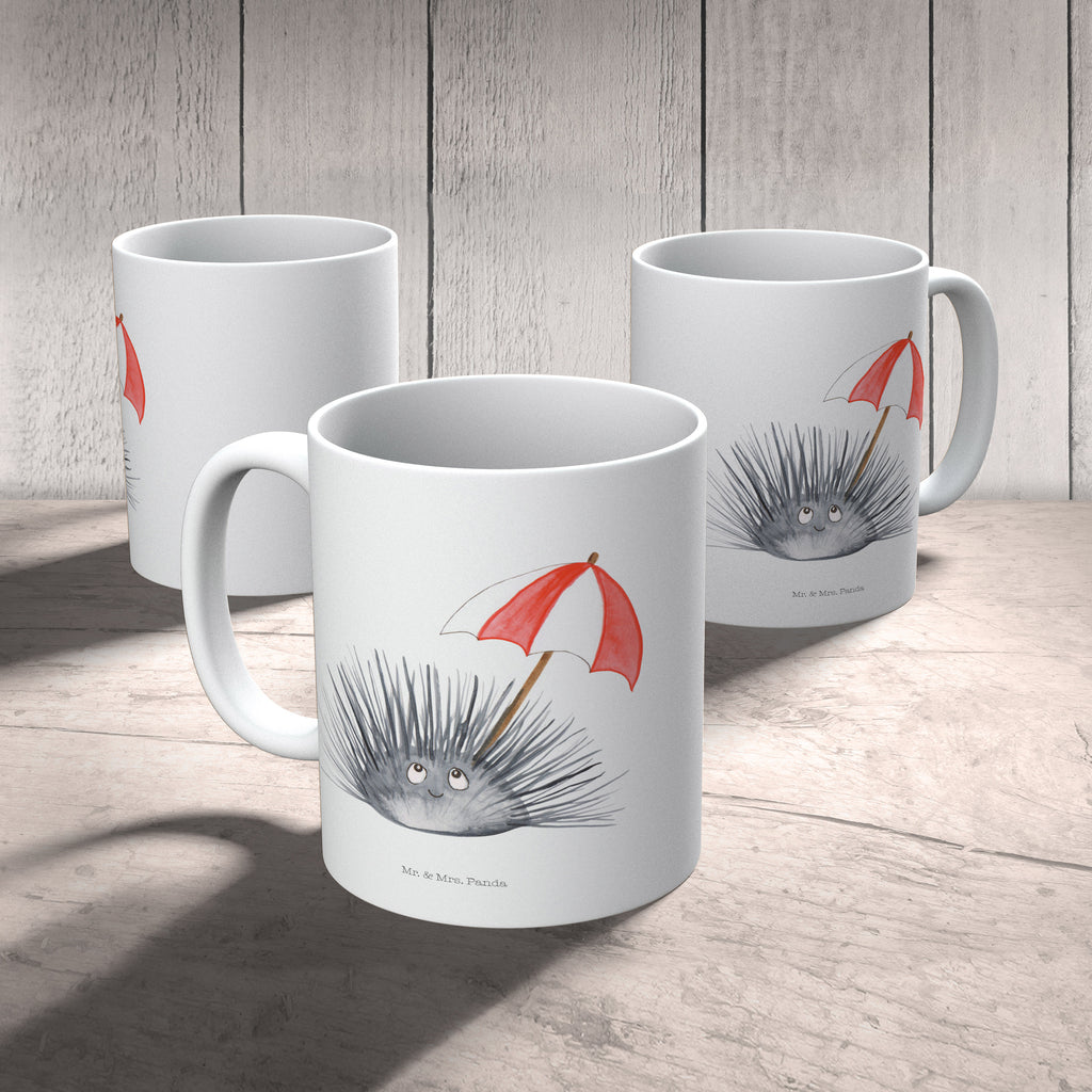 Tasse Seeigel Seeigel, Achtsamkeit, Selbstakzeptanz, Selbstliebe, Hier und Jetzt, Leben, Lebe Becher, Kaffeetasse, Kaffeebecher, Tee, Frühstück, Büro  Meerestiere, Meer, Urlaub