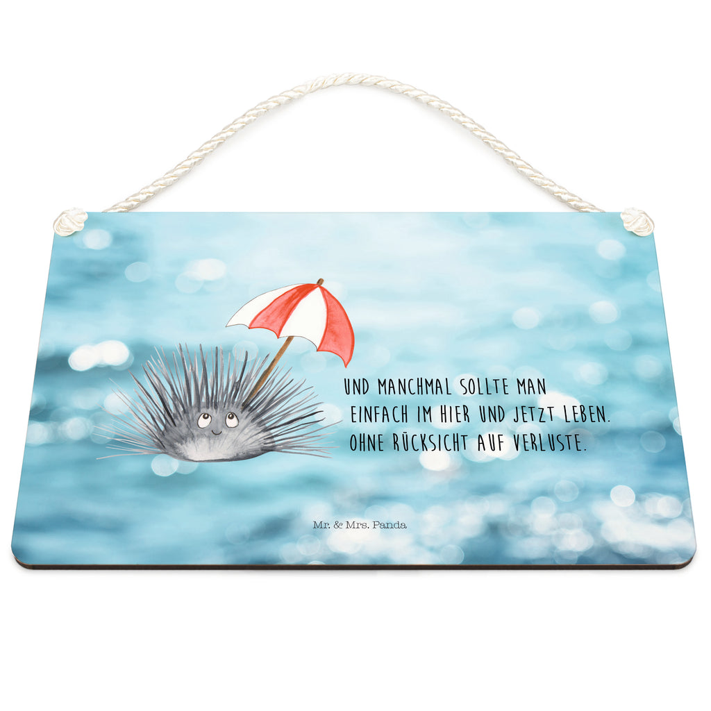 Deko Schild Seeigel Dekoschild, Deko Schild, Schild, Tür Schild, Türschild, Holzschild, Wandschild, Wanddeko, Meerestiere, Meer, Urlaub, Seeigel, Achtsamkeit, Selbstakzeptanz, Selbstliebe, Hier und Jetzt, Leben, Lebe