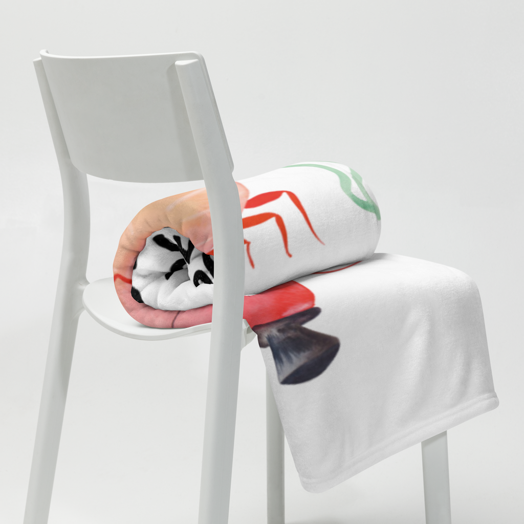 Babydecke Hummer mit Weizen Babydecke, Babygeschenk, Geschenk Geburt, Babyecke Kuscheldecke, Krabbeldecke, Meerestiere, Meer, Urlaub, Garnele, Garnelen, Bier, Kochen, Männerhaushalt, Junggeselle, Junggesellin, Bierliebhaber, Kneipe, Gasthaus, Wirtschaft