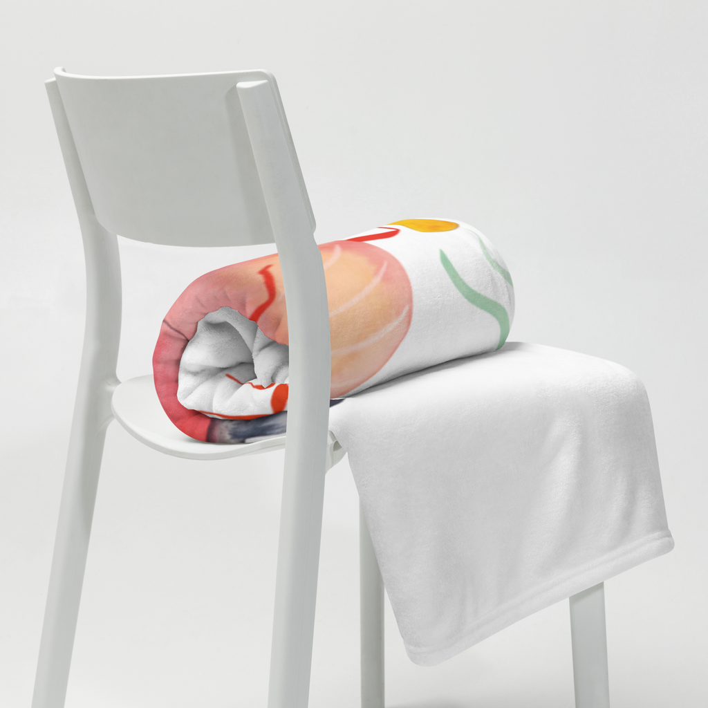 Babydecke Hummer mit Weizen Babydecke, Babygeschenk, Geschenk Geburt, Babyecke Kuscheldecke, Krabbeldecke, Meerestiere, Meer, Urlaub, Garnele, Garnelen, Bier, Kochen, Männerhaushalt, Junggeselle, Junggesellin, Bierliebhaber, Kneipe, Gasthaus, Wirtschaft