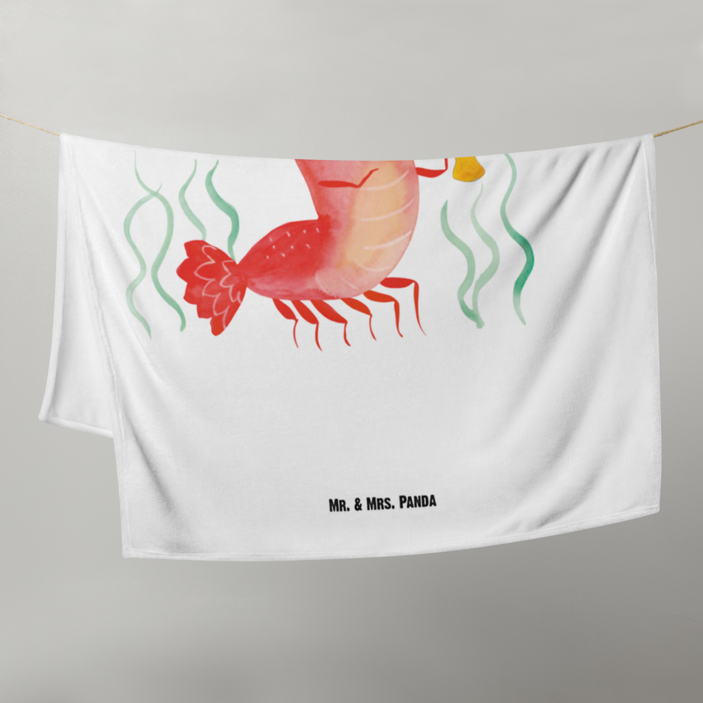 Babydecke Hummer mit Weizen Babydecke, Babygeschenk, Geschenk Geburt, Babyecke Kuscheldecke, Krabbeldecke, Meerestiere, Meer, Urlaub, Garnele, Garnelen, Bier, Kochen, Männerhaushalt, Junggeselle, Junggesellin, Bierliebhaber, Kneipe, Gasthaus, Wirtschaft