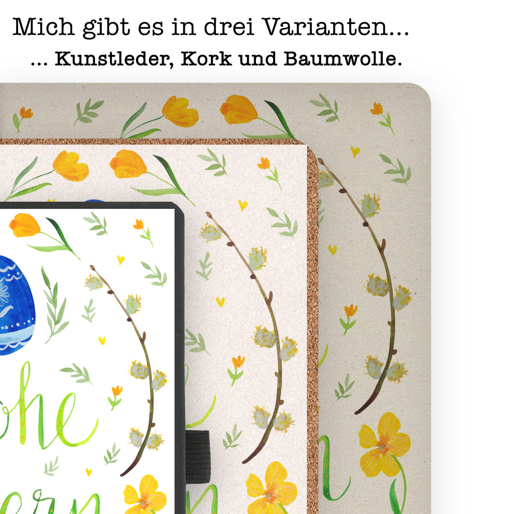 DIN A6 Baumwoll Notizbuch Frohe Ostern Notizen, Eintragebuch, Tagebuch, Notizblock, Adressbuch, Journal, Kladde, Skizzenbuch, Notizheft, Schreibbuch, Schreibheft, Ostern, Osterhase, Ostergeschenke, Osternest, Osterdeko, Geschenk zu Ostern, Frohe Ostern, Ostergrüße, Osterblume, Osterei, bemalte Ostereier, Weidenkätzchen. Lettering