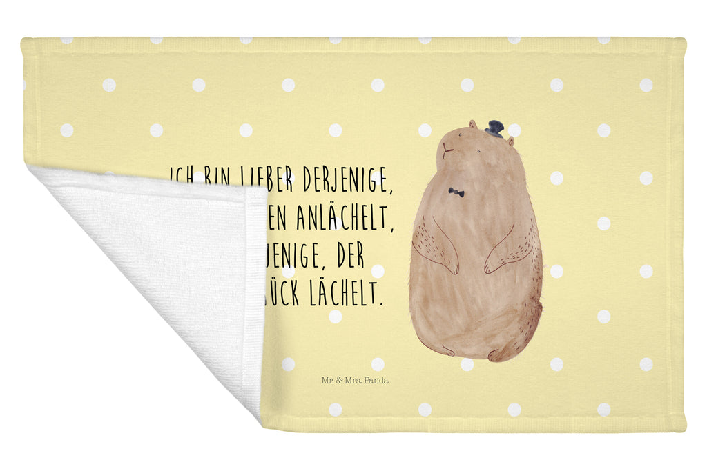 Gäste Handtuch Murmeltier Gästetuch, Reisehandtuch, Sport Handtuch, Frottier, Kinder Handtuch, Tiermotive, Gute Laune, lustige Sprüche, Tiere, Murmeltier, Knigge, Fröhlichkeit, Freundlichkeit, Respekt, Anstand