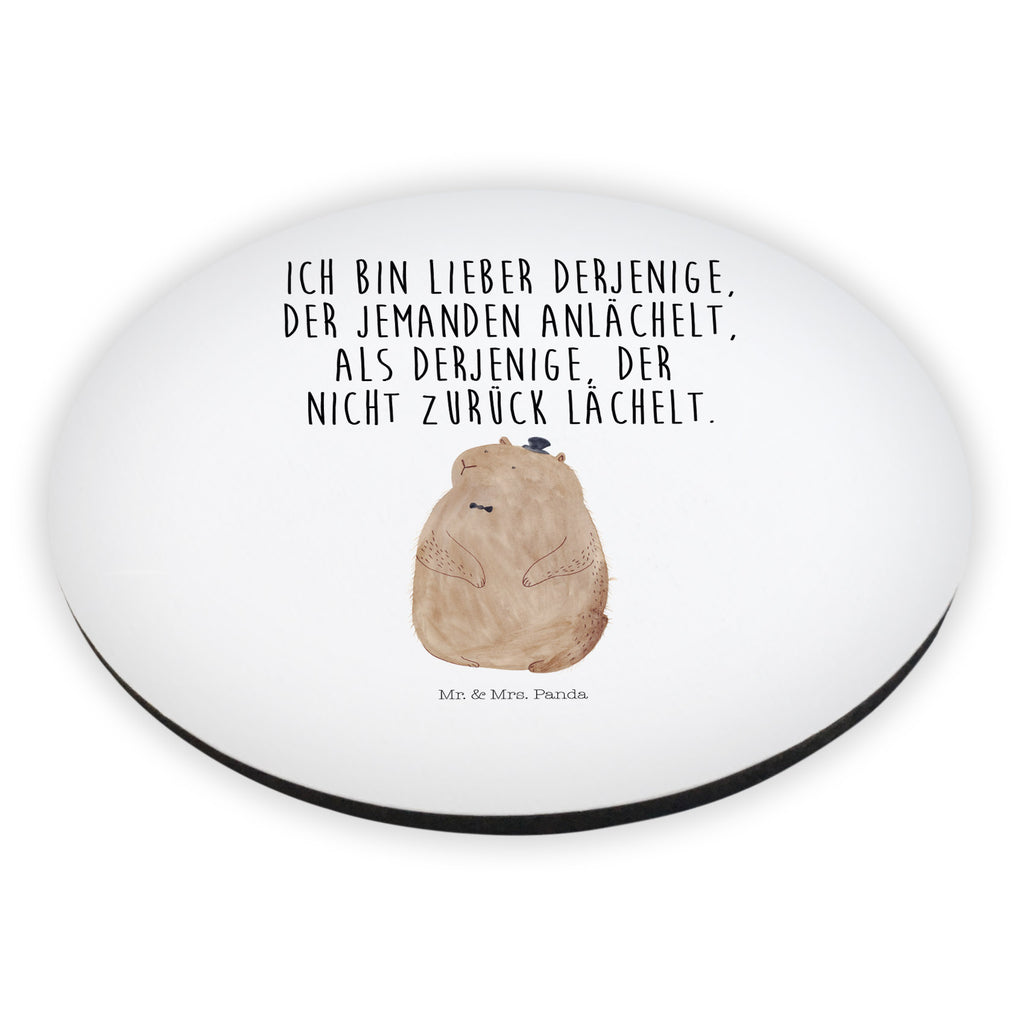 Rund Magnet Murmeltier Kühlschrankmagnet, Pinnwandmagnet, Souvenir Magnet, Motivmagnete, Dekomagnet, Whiteboard Magnet, Notiz Magnet, Kühlschrank Dekoration, Tiermotive, Gute Laune, lustige Sprüche, Tiere, Murmeltier, Knigge, Fröhlichkeit, Freundlichkeit, Respekt, Anstand