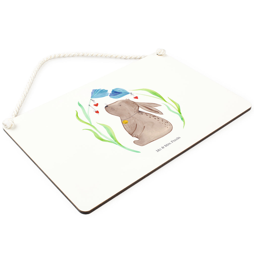 Deko Schild Hase Blume Dekoschild, Deko Schild, Schild, Tür Schild, Türschild, Holzschild, Wandschild, Wanddeko, Ostern, Osterhase, Ostergeschenke, Osternest, Osterdeko, Geschenk zu Ostern, Hase, Kaninchen, Kind, Taufe, Taufgeschenk, Geburt, Schwangerschaft, erstes Kind, Kindergeburtstag, Geburtstag, Hoffnung, Träume