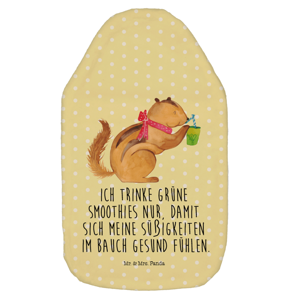 Wärmflasche Eichhörnchen Smoothie Wärmekissen, Kinderwärmflasche, Körnerkissen, Wärmflaschenbezug, Wärmflasche mit Bezug, Tiermotive, Gute Laune, lustige Sprüche, Tiere, Green Smoothies, Diät, Abnehmen, Streifenhörnchen, Eichhörnchen