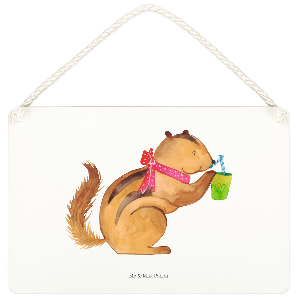 Deko Schild Eichhörnchen Smoothie Dekoschild, Deko Schild, Schild, Tür Schild, Türschild, Holzschild, Wandschild, Wanddeko, Tiermotive, Gute Laune, lustige Sprüche, Tiere, Green Smoothies, Diät, Abnehmen, Streifenhörnchen, Eichhörnchen