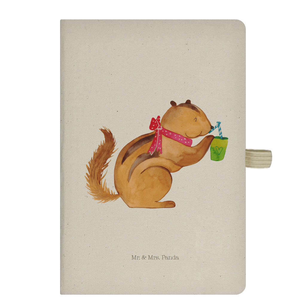 DIN A5 Baumwoll Notizbuch Eichhörnchen Smoothie Notizen, Eintragebuch, Tagebuch, Notizblock, Adressbuch, Journal, Kladde, Skizzenbuch, Notizheft, Schreibbuch, Schreibheft, Tiermotive, Gute Laune, lustige Sprüche, Tiere, Green Smoothies, Diät, Abnehmen, Streifenhörnchen, Eichhörnchen