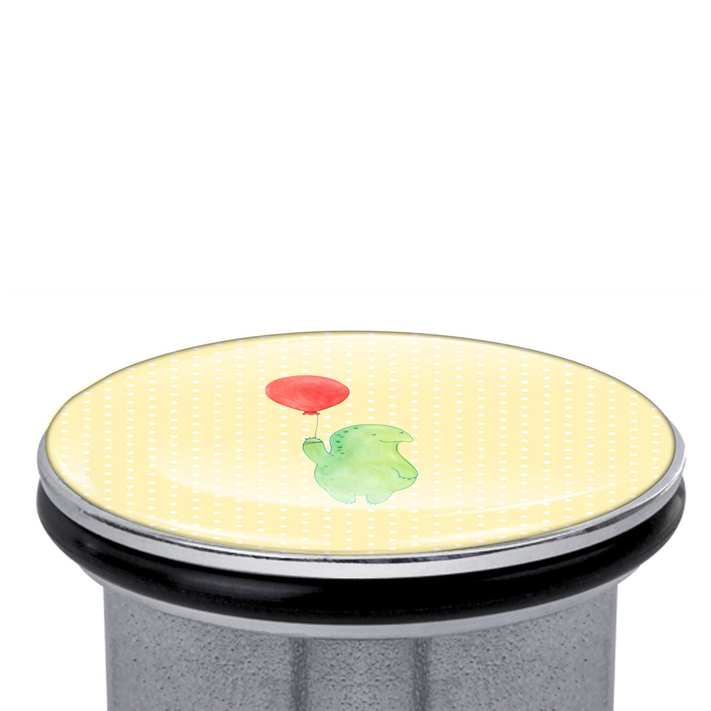 Waschbecken Stöpsel Schildkröte Luftballon Abflussstöpsel, Stöpsel, Waschbecken, Ablaufgarnitur, Waschbecken Stopfen, Schildkröte, Schildkröten, Mutausbruch, Motivation, Motivationsspruch