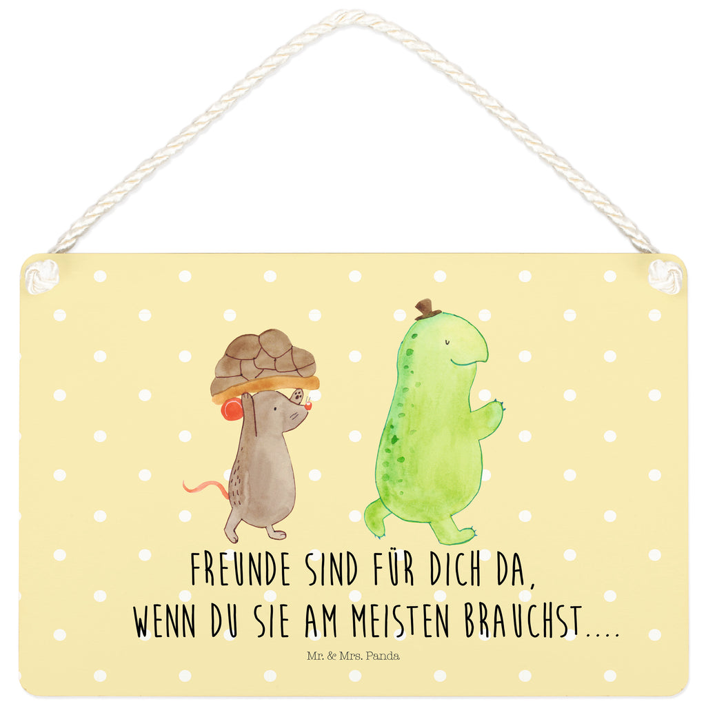 Deko Schild Schildkröte & Maus Dekoschild, Deko Schild, Schild, Tür Schild, Türschild, Holzschild, Wandschild, Wanddeko, Schildkröte, Maus, Freunde, Freundinnen, beste Freunde, beste Freundinnen