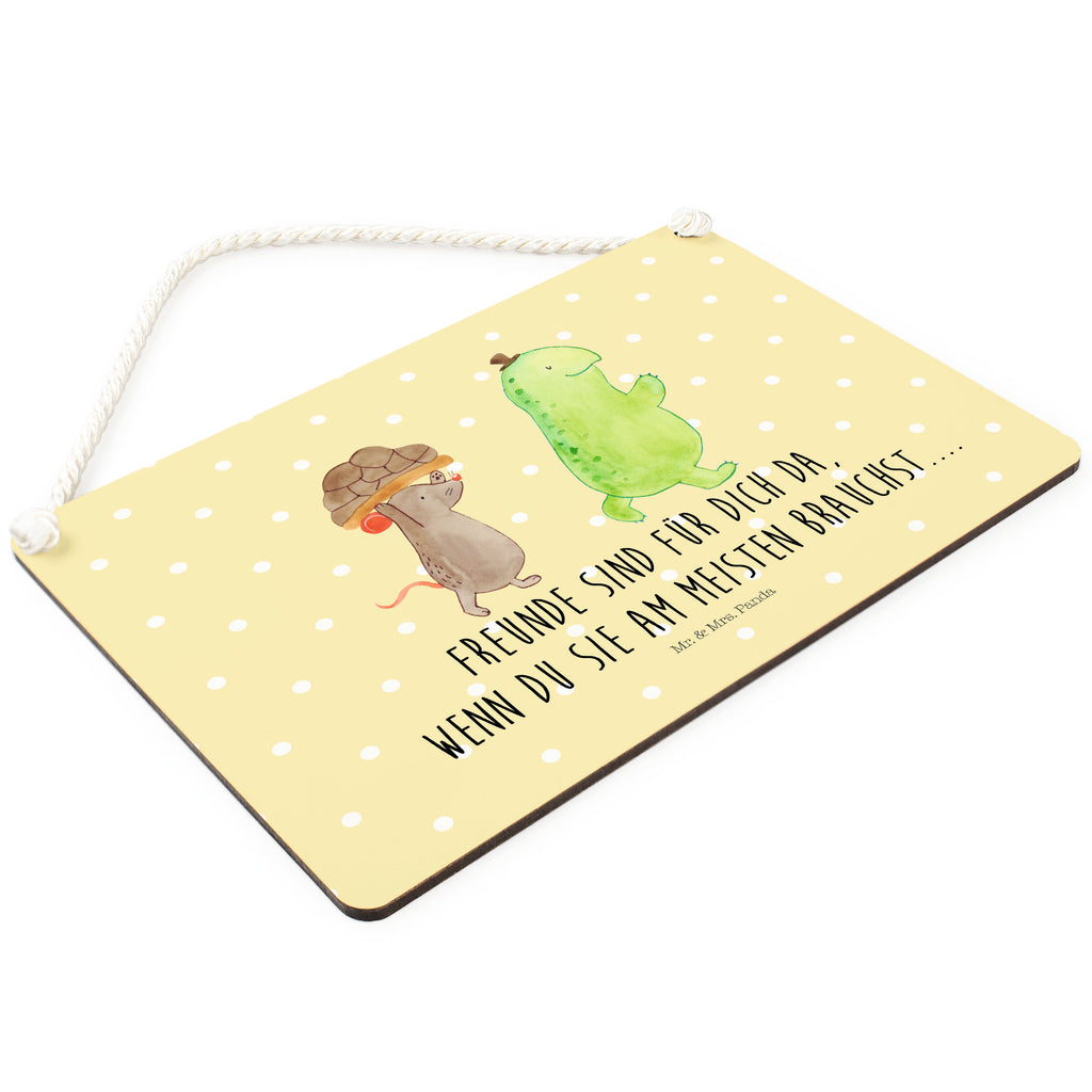 Deko Schild Schildkröte & Maus Dekoschild, Deko Schild, Schild, Tür Schild, Türschild, Holzschild, Wandschild, Wanddeko, Schildkröte, Maus, Freunde, Freundinnen, beste Freunde, beste Freundinnen