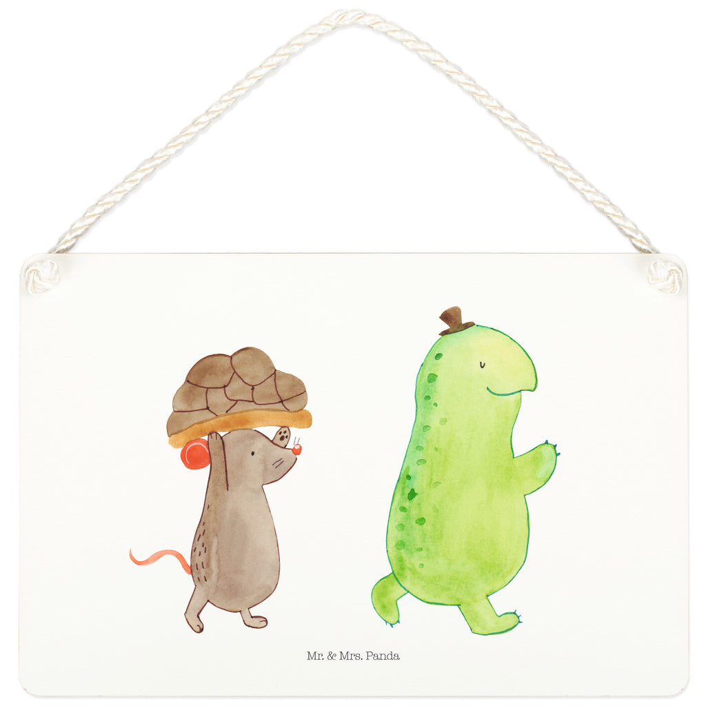 Deko Schild Schildkröte & Maus Dekoschild, Deko Schild, Schild, Tür Schild, Türschild, Holzschild, Wandschild, Wanddeko, Schildkröte, Maus, Freunde, Freundinnen, beste Freunde, beste Freundinnen