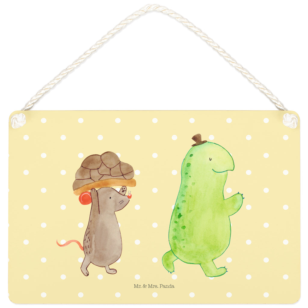 Deko Schild Schildkröte & Maus Dekoschild, Deko Schild, Schild, Tür Schild, Türschild, Holzschild, Wandschild, Wanddeko, Schildkröte, Maus, Freunde, Freundinnen, beste Freunde, beste Freundinnen