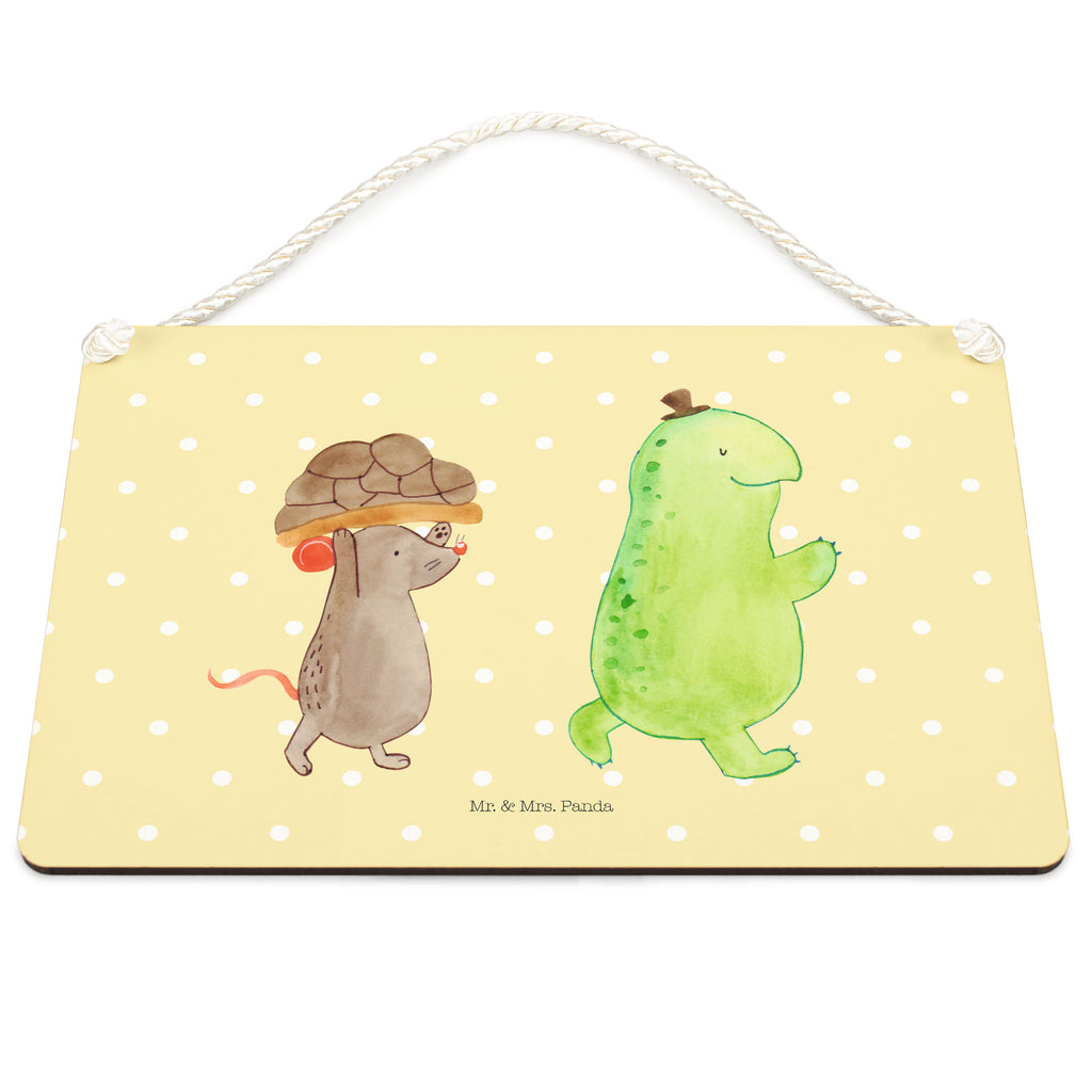 Deko Schild Schildkröte & Maus Dekoschild, Deko Schild, Schild, Tür Schild, Türschild, Holzschild, Wandschild, Wanddeko, Schildkröte, Maus, Freunde, Freundinnen, beste Freunde, beste Freundinnen