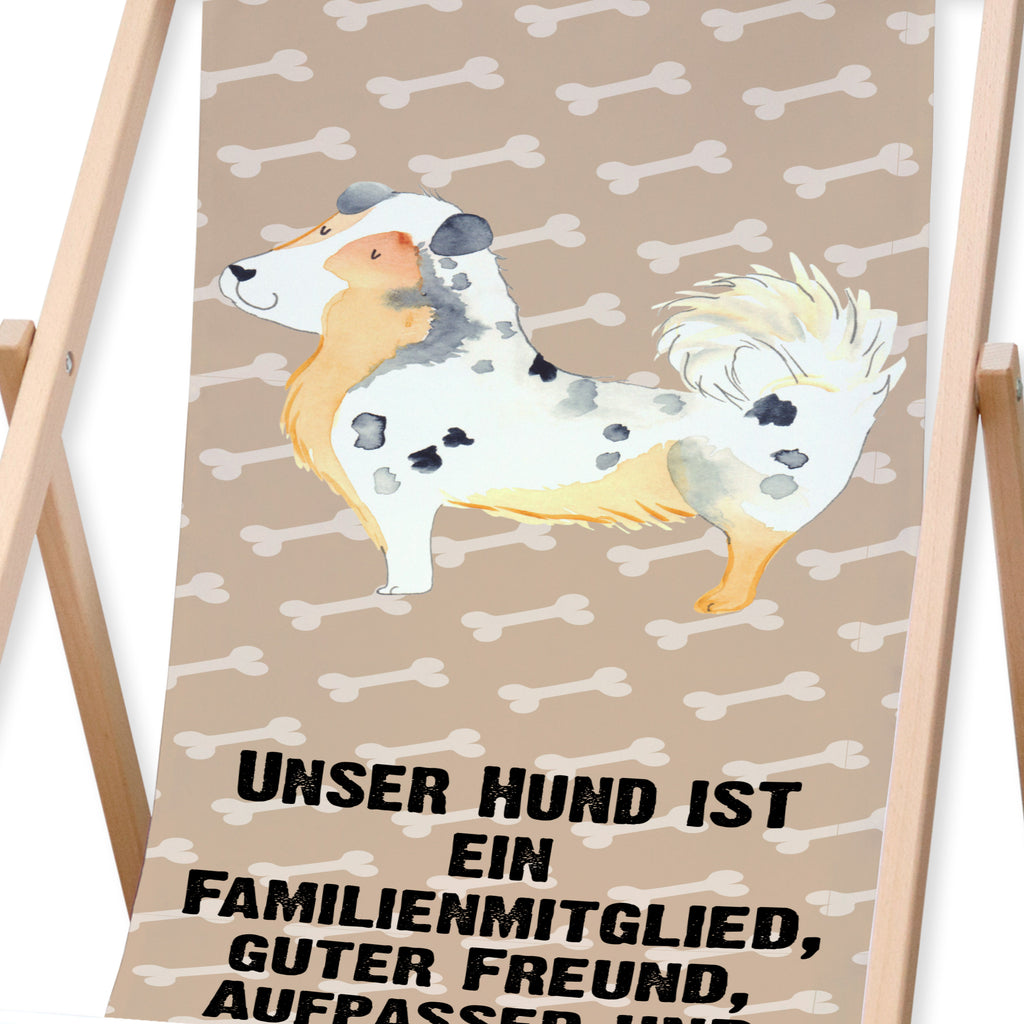 Gartenliege Australien Shepherd Sonnenliege, Strandliege, Liege, Liegestuhl, Gartenliege, Gartenstuhl, Hund, Hundemotiv, Haustier, Hunderasse, Tierliebhaber, Hundebesitzer, Sprüche, Australien Shepherd, Shepherd, Hundeliebe, Familienhund, Spruch