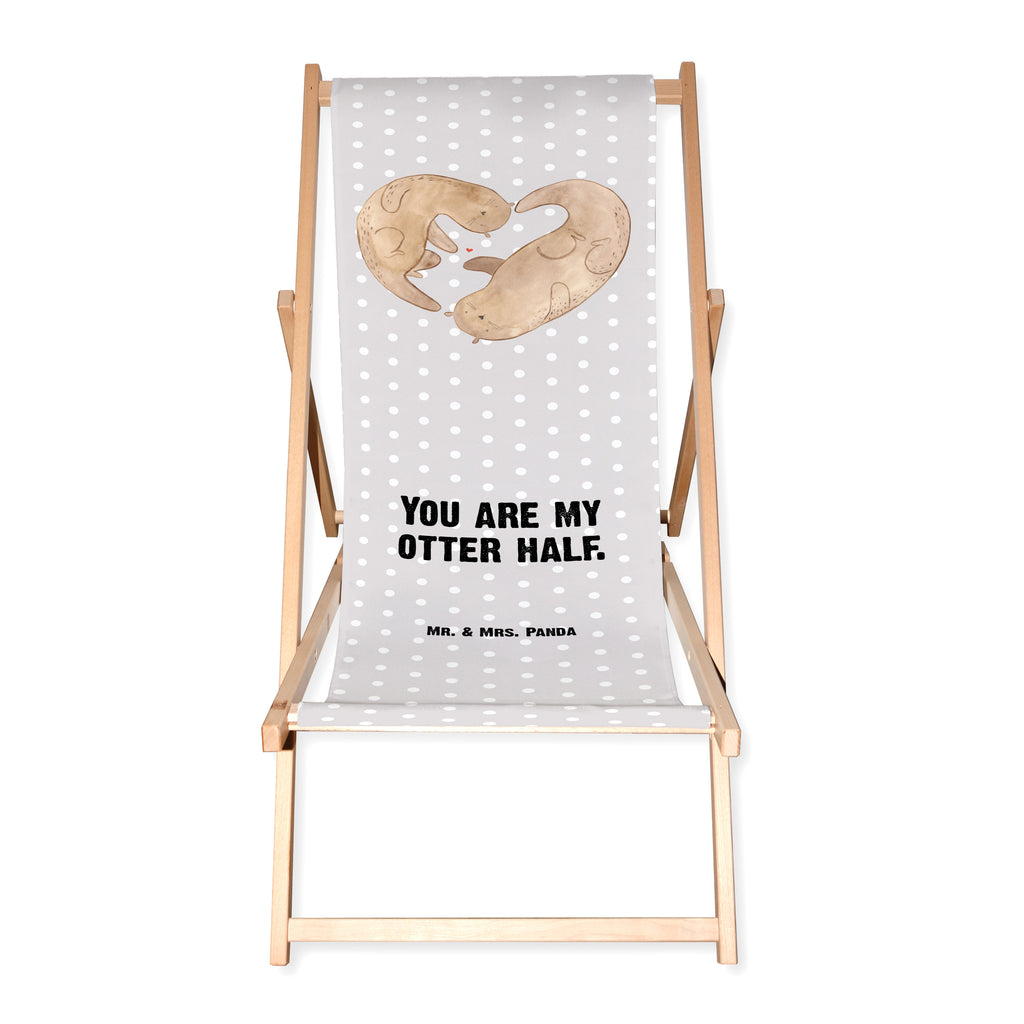 Gartenliege Otter Herz Sonnenliege, Strandliege, Liege, Liegestuhl, Gartenliege, Gartenstuhl, Otter, Fischotter, Seeotter, Liebe, Herz, Liebesbeweis, Liebesgeschenk, Bessere Hälfte, Love you, Jahrestag, Hochzeitstag, Verlobung, gemeinsames Leben