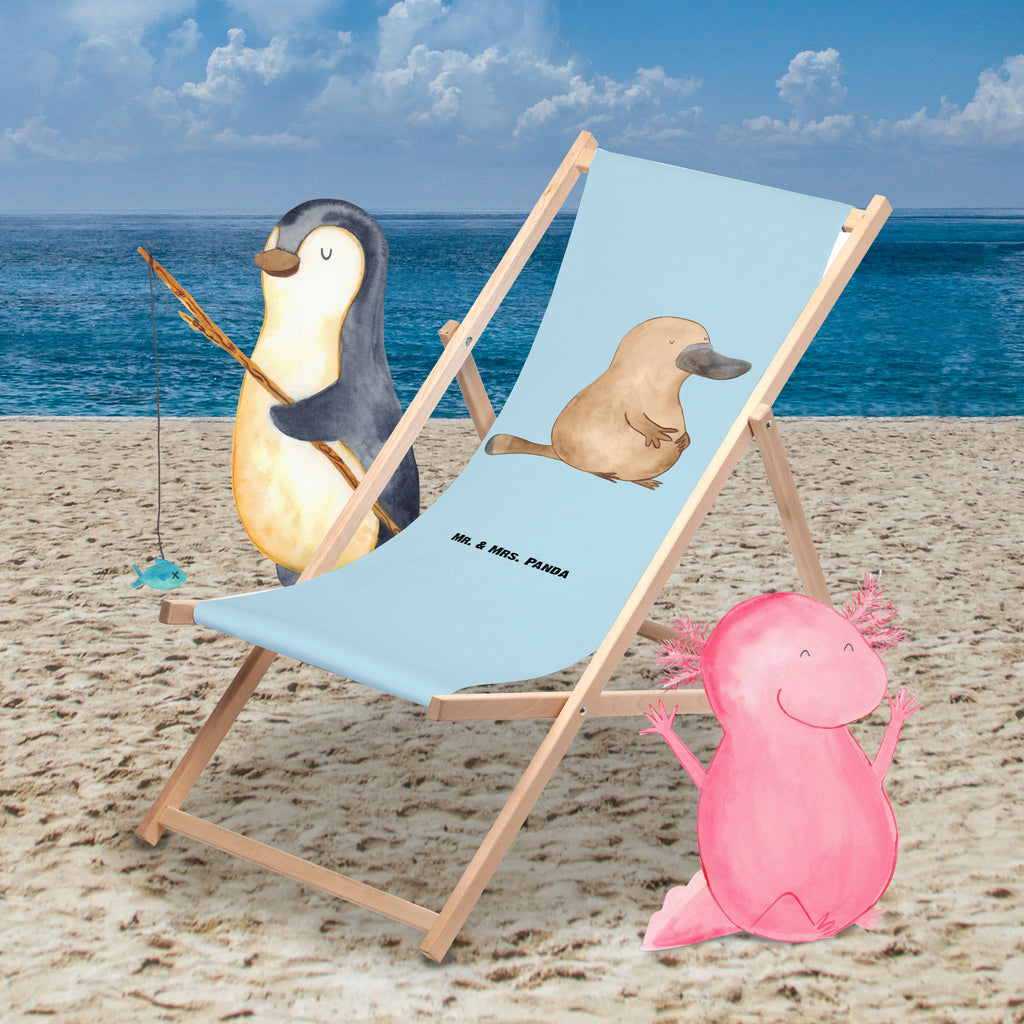 Gartenliege Schnabeltier mutig Sonnenliege, Strandliege, Liege, Liegestuhl, Gartenliege, Gartenstuhl, Meerestiere, Meer, Urlaub, Schnabeltier, Mut, mutig, Lebensweisheit, Schnabeltiere, Motivation, Training, Büro, Arbeit, Neuanfang, Neustart, Weltreise, Raodtrip