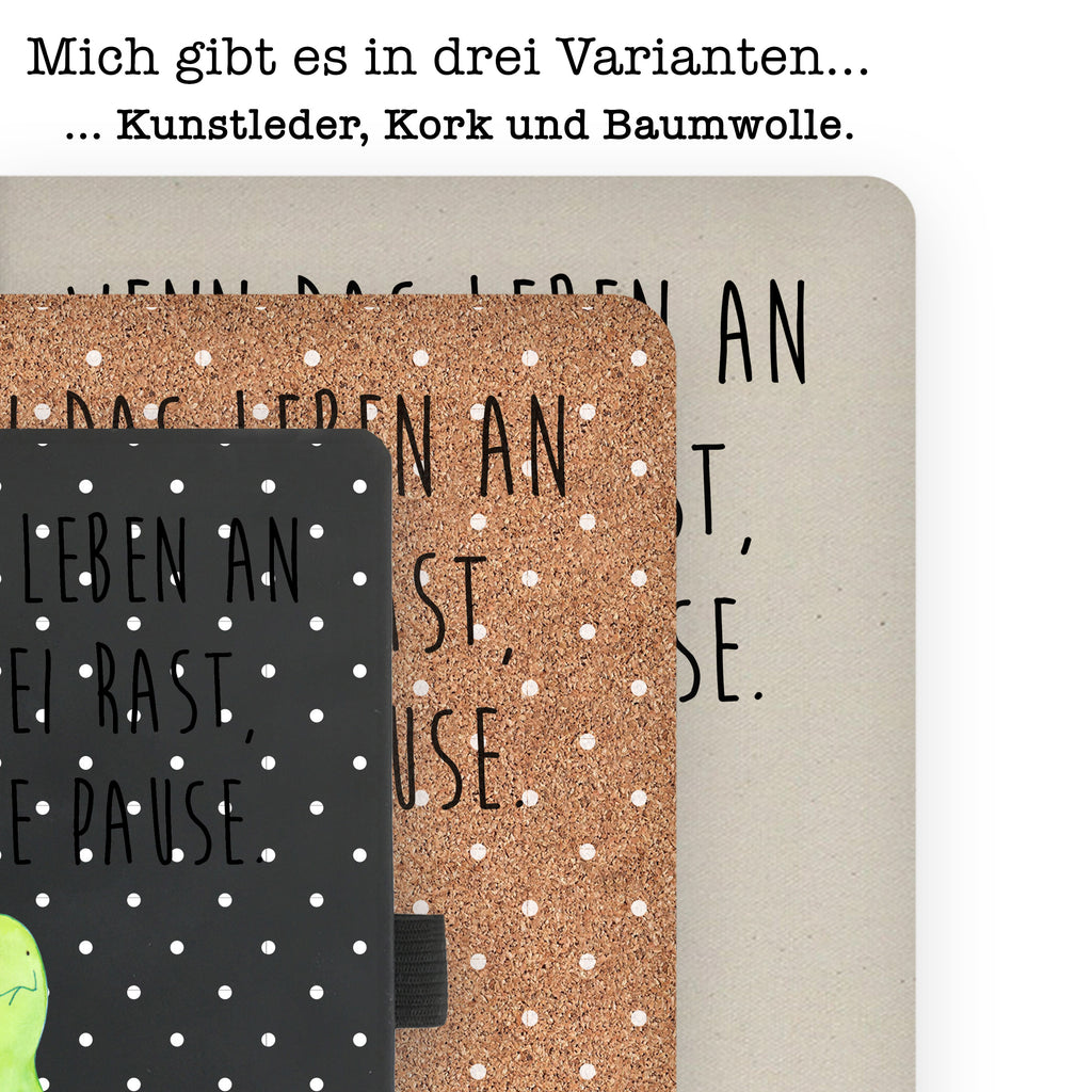 DIN A6 Baumwoll Notizbuch Schildkröte pausiert Notizen, Eintragebuch, Tagebuch, Notizblock, Adressbuch, Journal, Kladde, Skizzenbuch, Notizheft, Schreibbuch, Schreibheft, Schildkröte, Achtsamkeit, Entschleunigen, achtsam