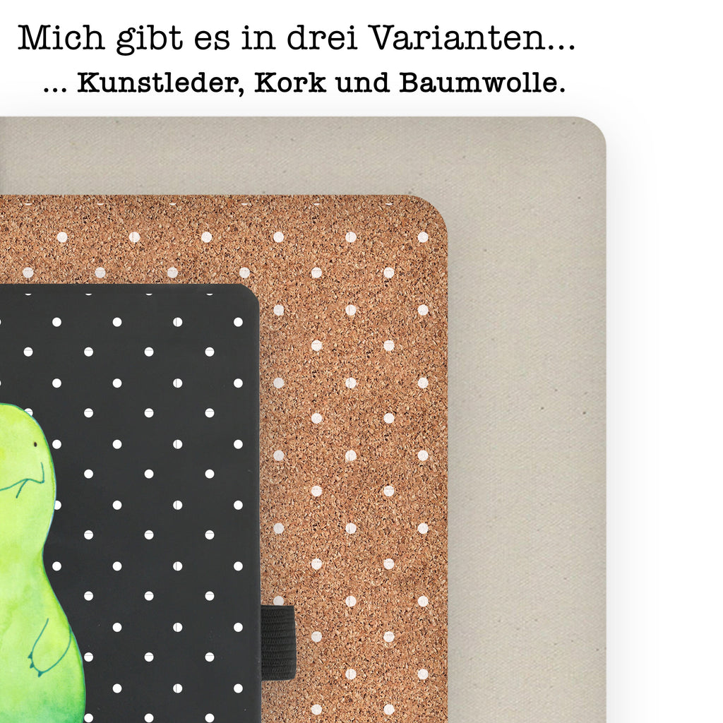 DIN A6 Baumwoll Notizbuch Schildkröte pausiert Notizen, Eintragebuch, Tagebuch, Notizblock, Adressbuch, Journal, Kladde, Skizzenbuch, Notizheft, Schreibbuch, Schreibheft, Schildkröte, Achtsamkeit, Entschleunigen, achtsam