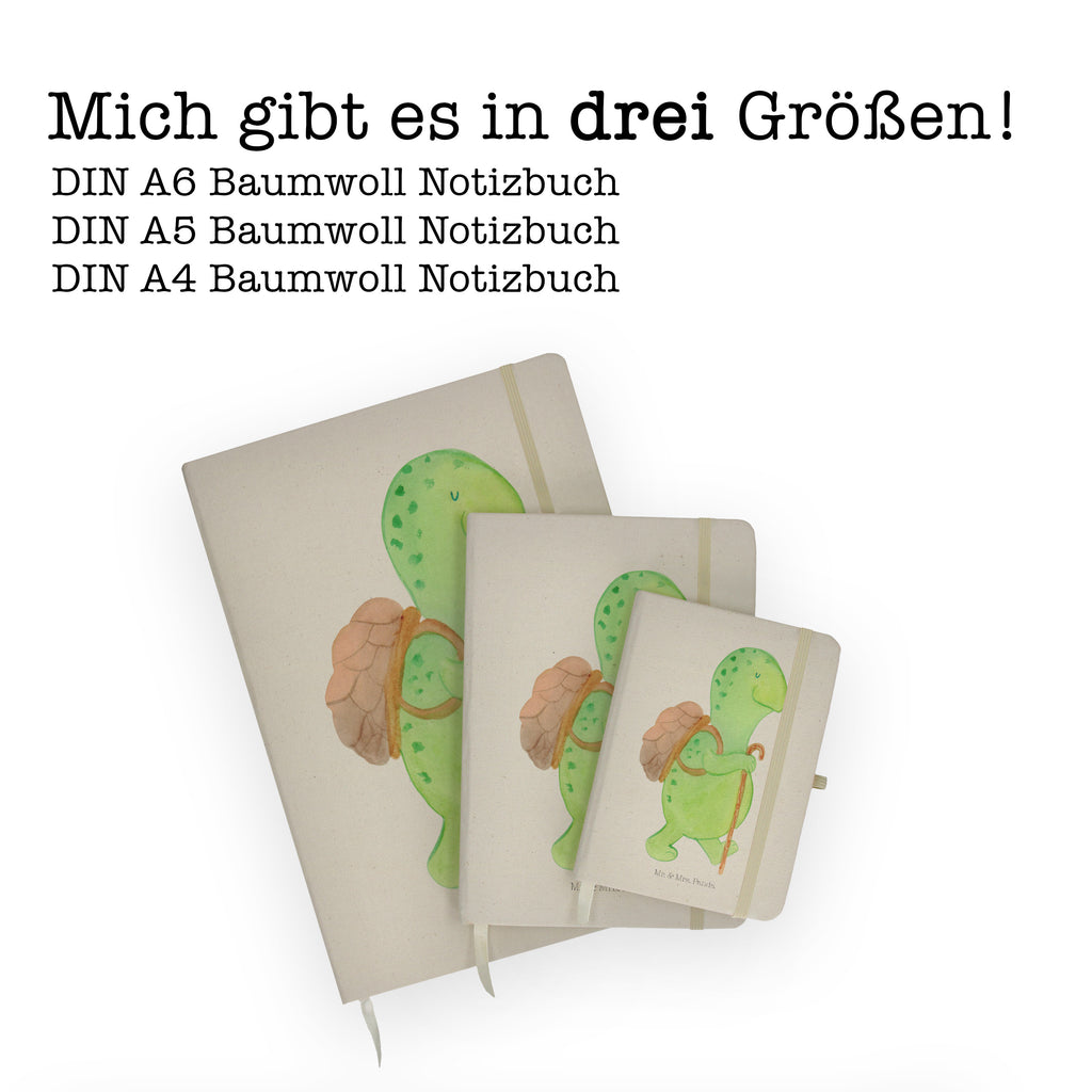 DIN A6 Baumwoll Notizbuch Schildkröte Wanderer Notizen, Eintragebuch, Tagebuch, Notizblock, Adressbuch, Journal, Kladde, Skizzenbuch, Notizheft, Schreibbuch, Schreibheft, Schildkröte, Schildkröten, Motivation, Motivationsspruch, Motivationssprüche, Neuanfang