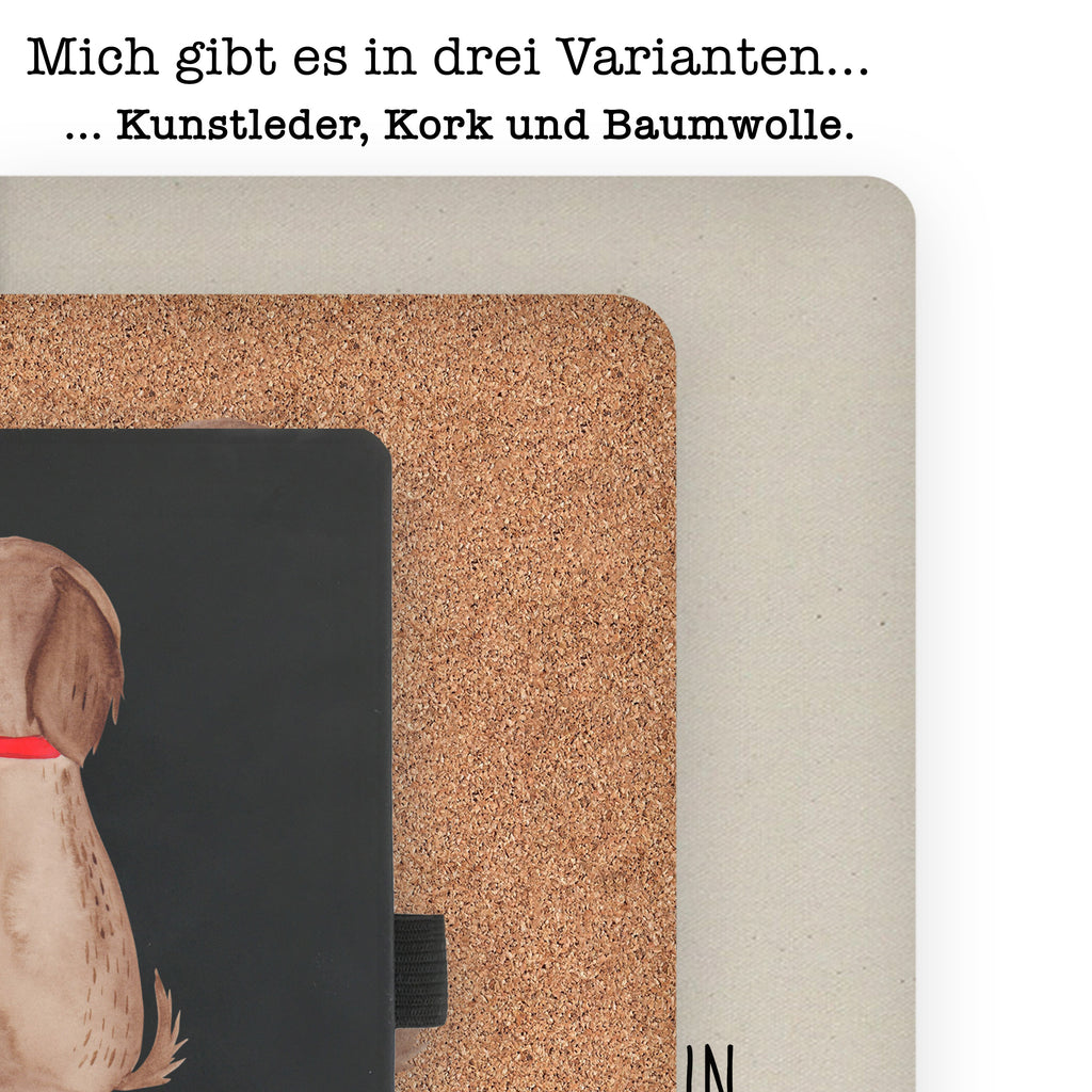 DIN A4 Baumwoll Notizbuch Hund Blume Notizen, Eintragebuch, Tagebuch, Notizblock, Adressbuch, Journal, Kladde, Skizzenbuch, Notizheft, Schreibbuch, Schreibheft, Hund, Hundemotiv, Haustier, Hunderasse, Tierliebhaber, Hundebesitzer, Sprüche, Hunde, Frauchen, Hundeliebe