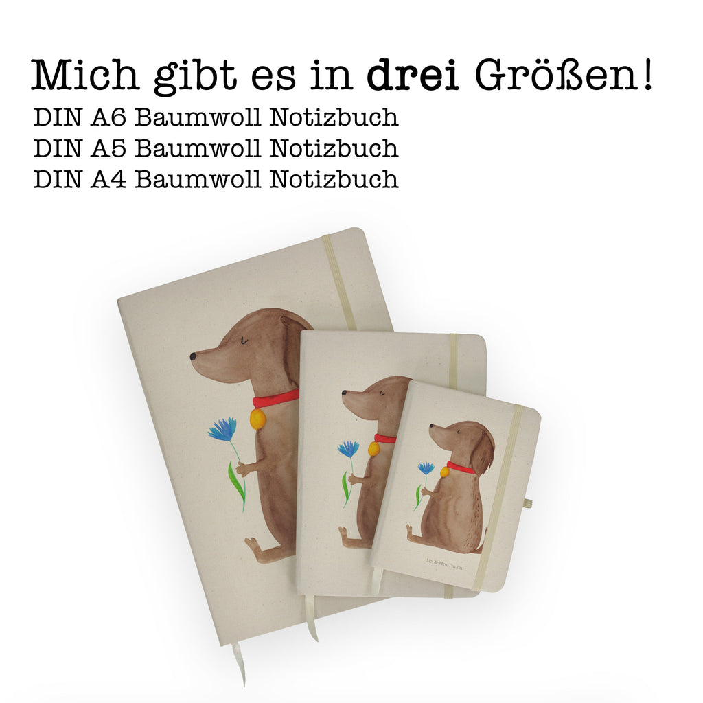 DIN A4 Baumwoll Notizbuch Hund Blume Notizen, Eintragebuch, Tagebuch, Notizblock, Adressbuch, Journal, Kladde, Skizzenbuch, Notizheft, Schreibbuch, Schreibheft, Hund, Hundemotiv, Haustier, Hunderasse, Tierliebhaber, Hundebesitzer, Sprüche, Hunde, Frauchen, Hundeliebe
