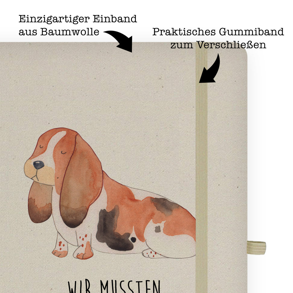 DIN A5 Baumwoll Notizbuch Hund Basset Hound Notizen, Eintragebuch, Tagebuch, Notizblock, Adressbuch, Journal, Kladde, Skizzenbuch, Notizheft, Schreibbuch, Schreibheft, Hund, Hundemotiv, Haustier, Hunderasse, Tierliebhaber, Hundebesitzer, Sprüche, Basset Hound, Basset, Hundeliebe, kinderlos