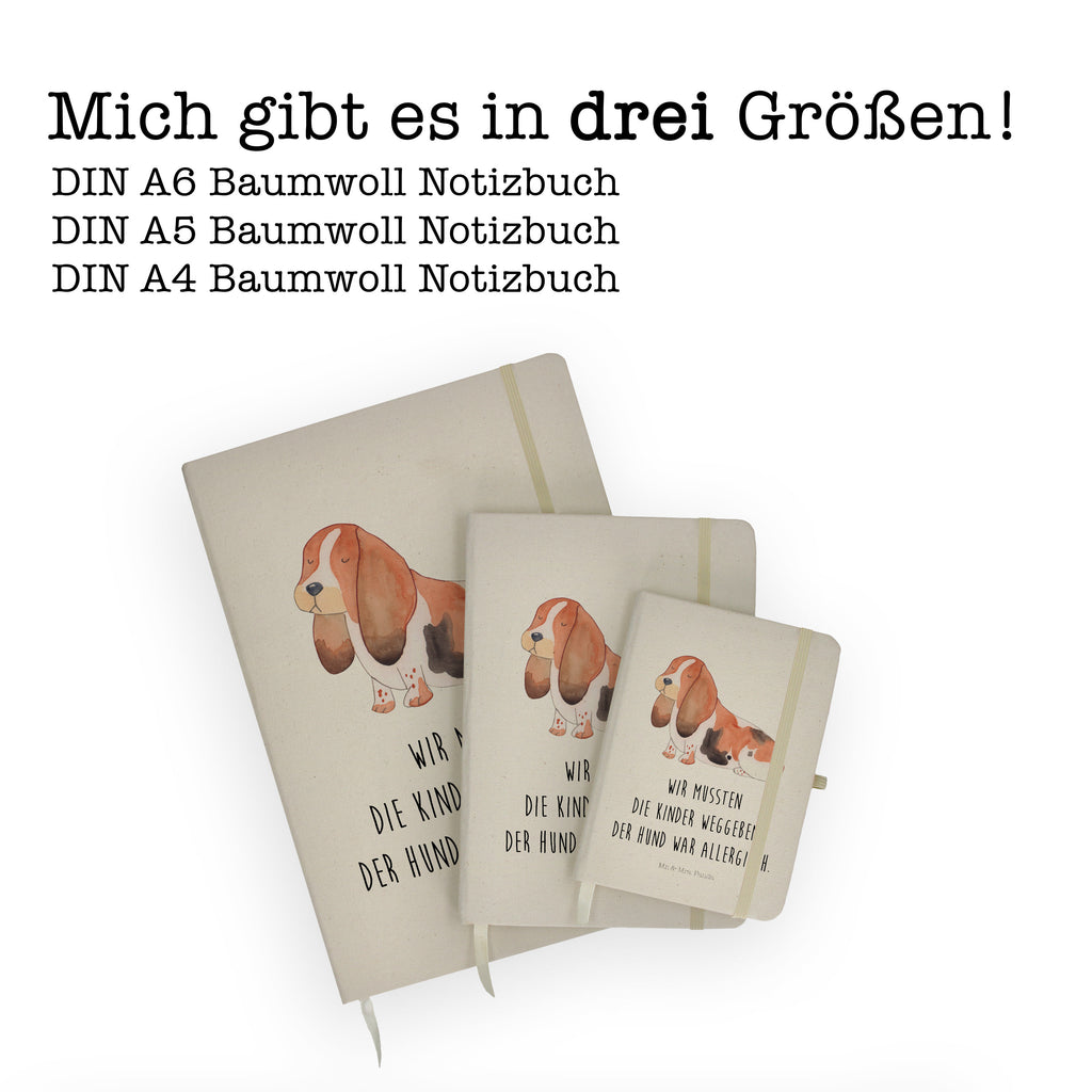 DIN A5 Baumwoll Notizbuch Hund Basset Hound Notizen, Eintragebuch, Tagebuch, Notizblock, Adressbuch, Journal, Kladde, Skizzenbuch, Notizheft, Schreibbuch, Schreibheft, Hund, Hundemotiv, Haustier, Hunderasse, Tierliebhaber, Hundebesitzer, Sprüche, Basset Hound, Basset, Hundeliebe, kinderlos