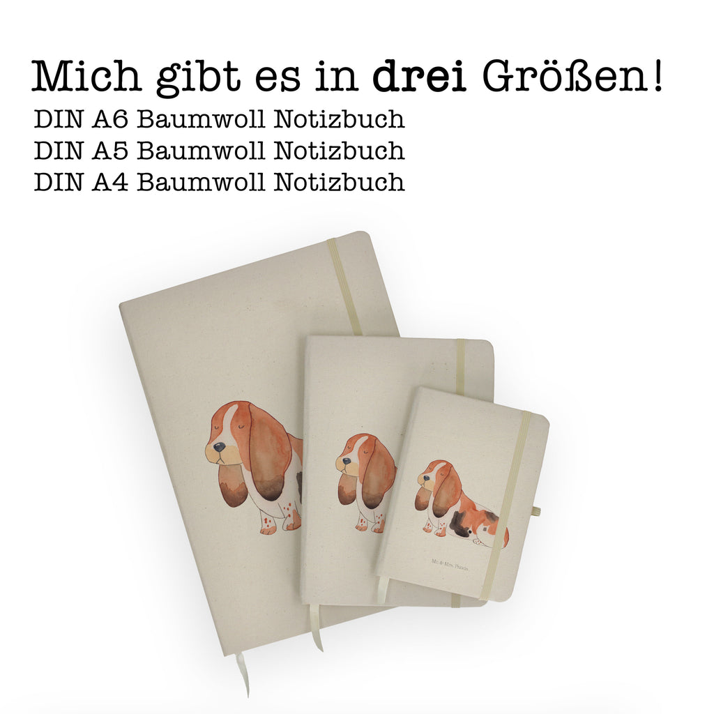 DIN A5 Baumwoll Notizbuch Hund Basset Hound Notizen, Eintragebuch, Tagebuch, Notizblock, Adressbuch, Journal, Kladde, Skizzenbuch, Notizheft, Schreibbuch, Schreibheft, Hund, Hundemotiv, Haustier, Hunderasse, Tierliebhaber, Hundebesitzer, Sprüche, Basset Hound, Basset, Hundeliebe, kinderlos